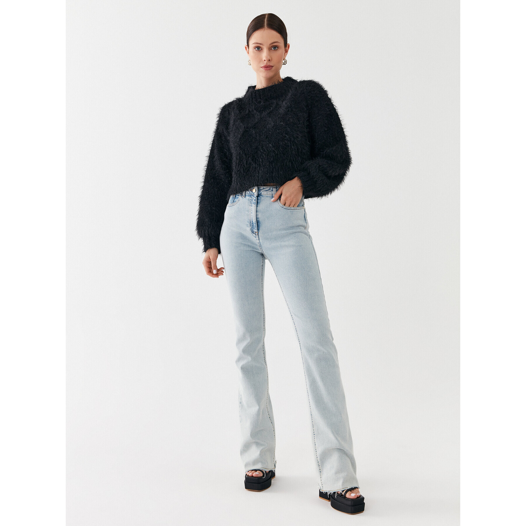 Glamorous Пуловер TM0248 Черен Regular Fit - Pepit.bg