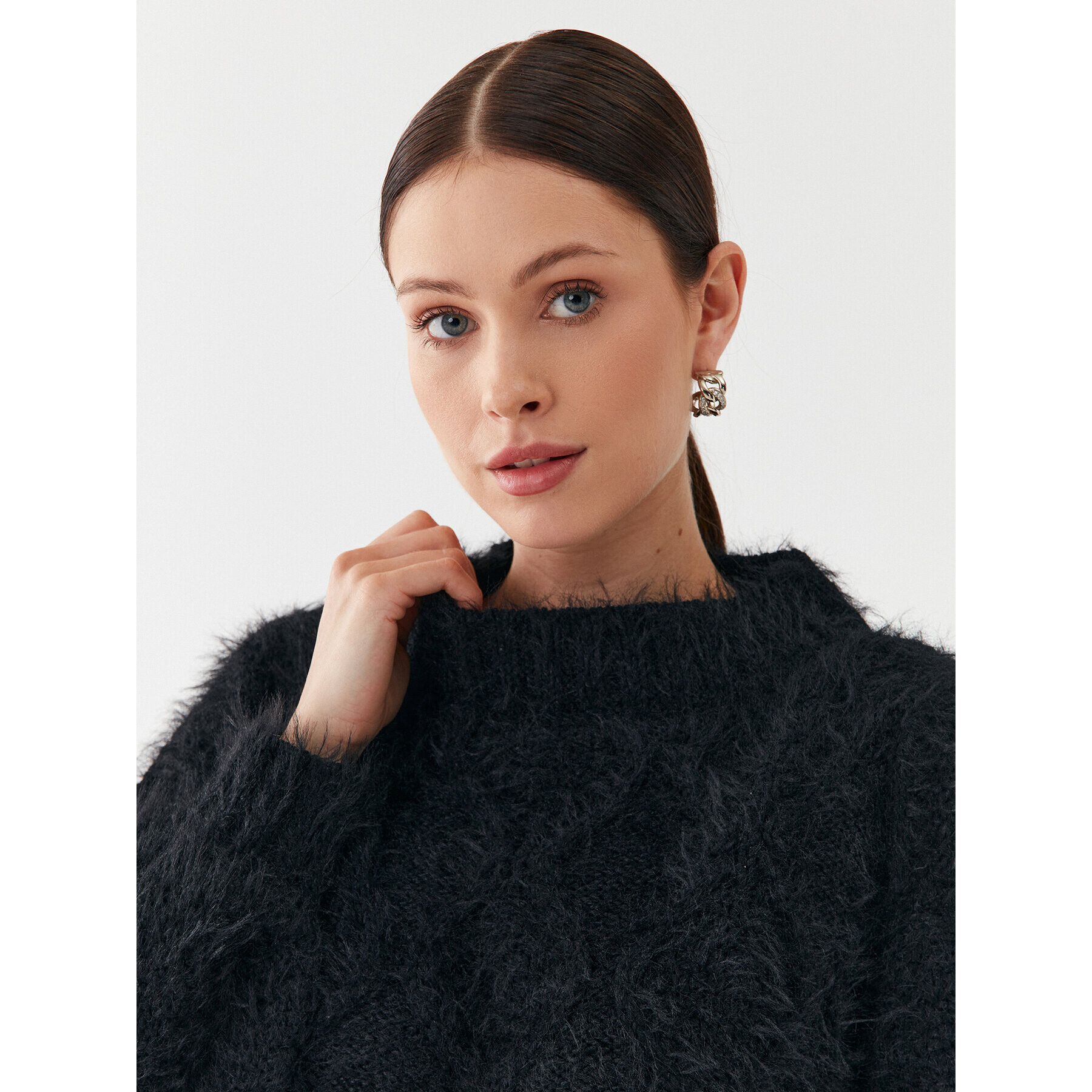 Glamorous Пуловер TM0248 Черен Regular Fit - Pepit.bg