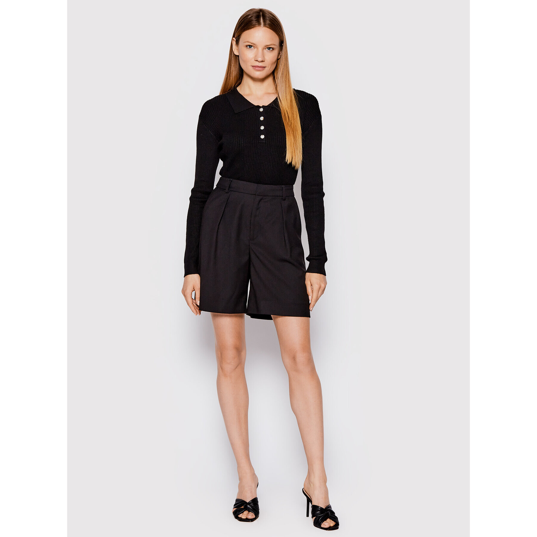 Glamorous Пуловер TM0553 Черен Slim Fit - Pepit.bg