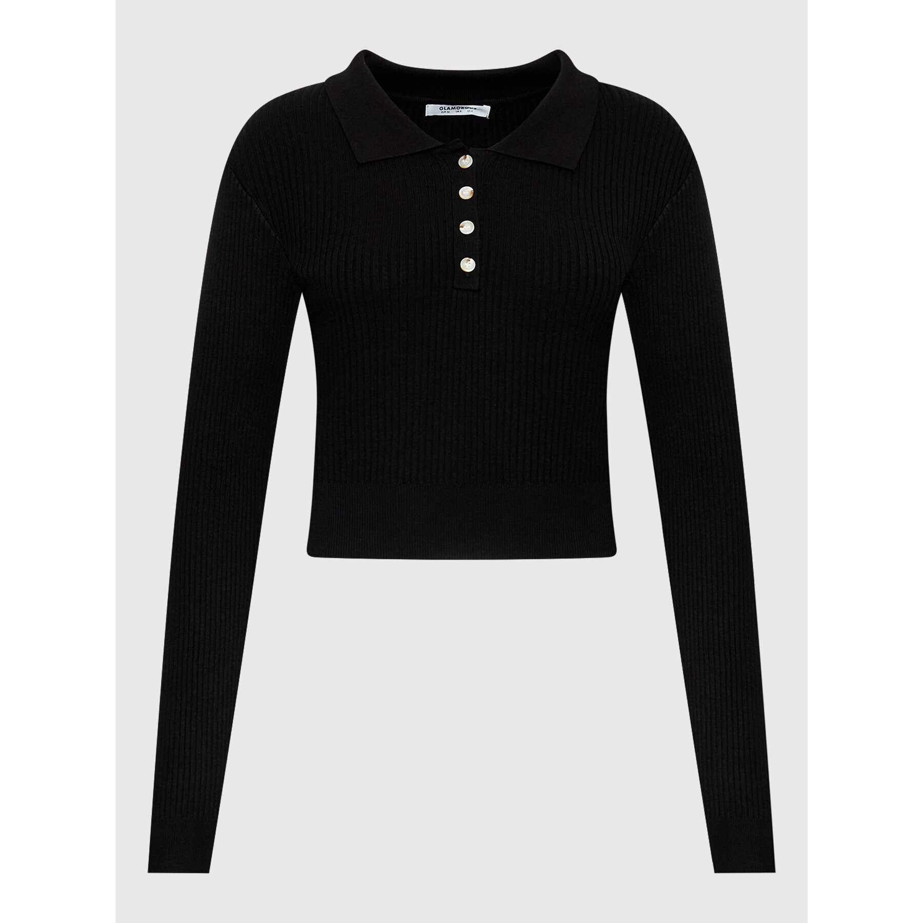 Glamorous Пуловер TM0553 Черен Slim Fit - Pepit.bg