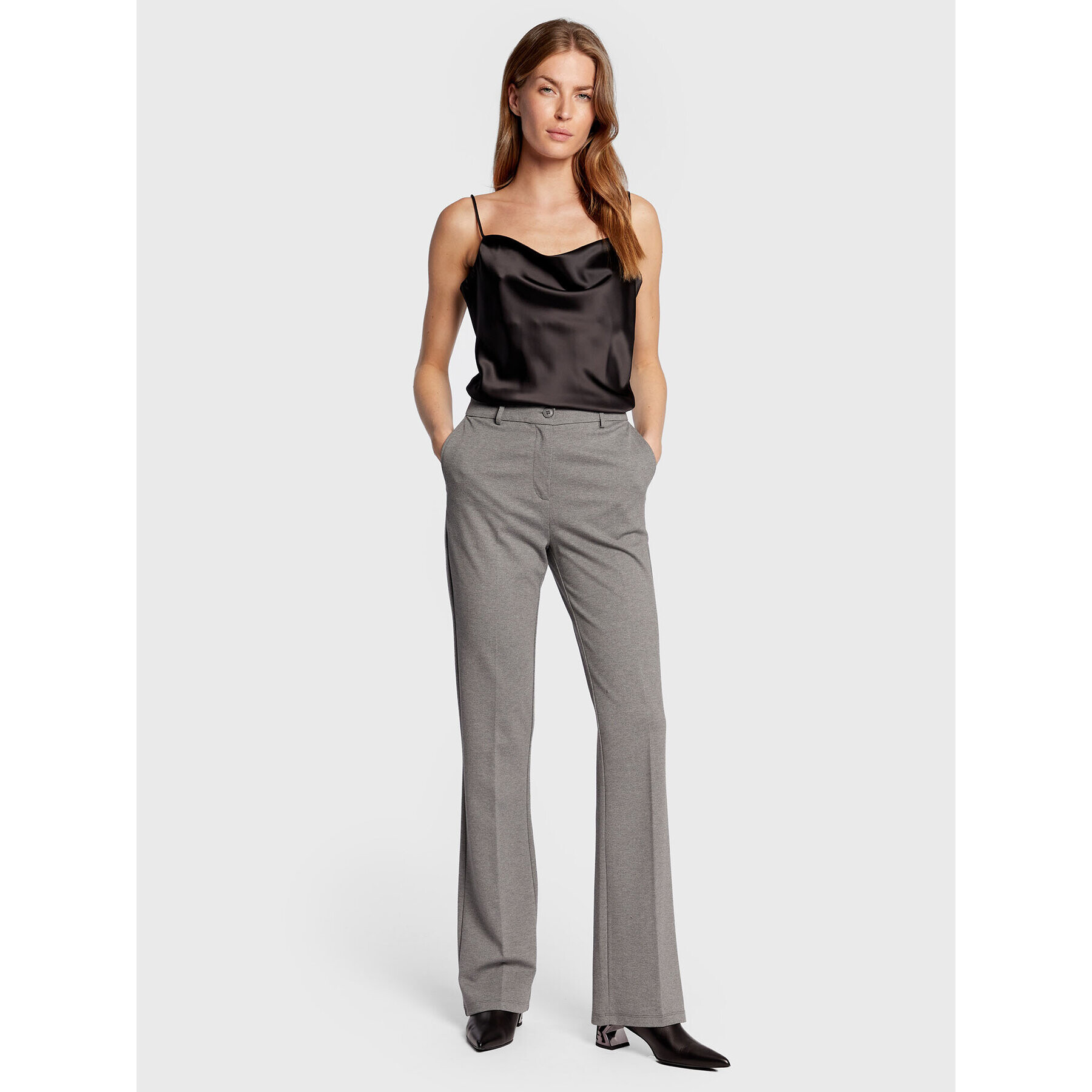 Glamorous топ GS0188 Черен Regular Fit - Pepit.bg