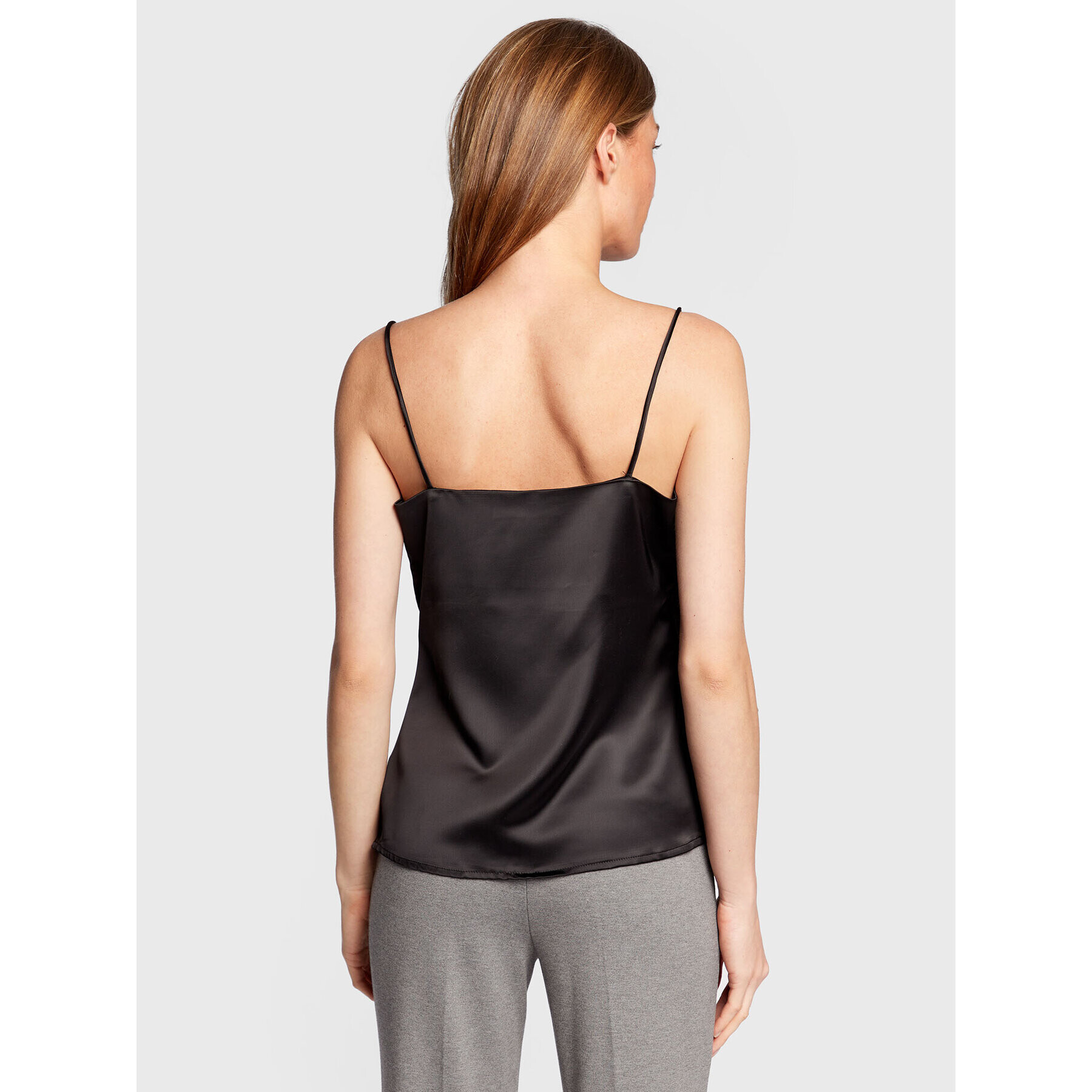 Glamorous топ GS0188 Черен Regular Fit - Pepit.bg