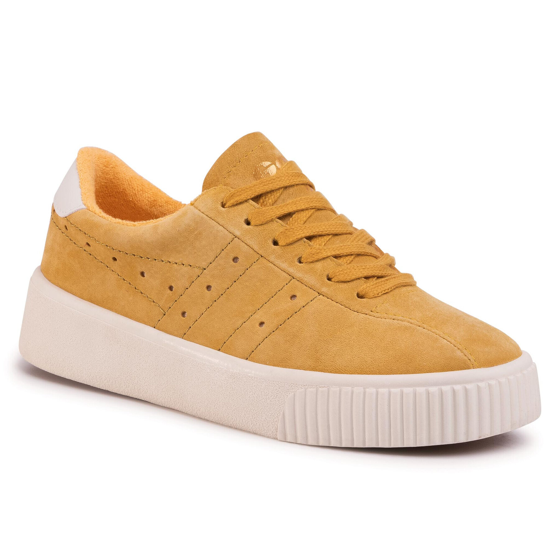 Gola Сникърси Super Court Suede CLB016 Жълт - Pepit.bg