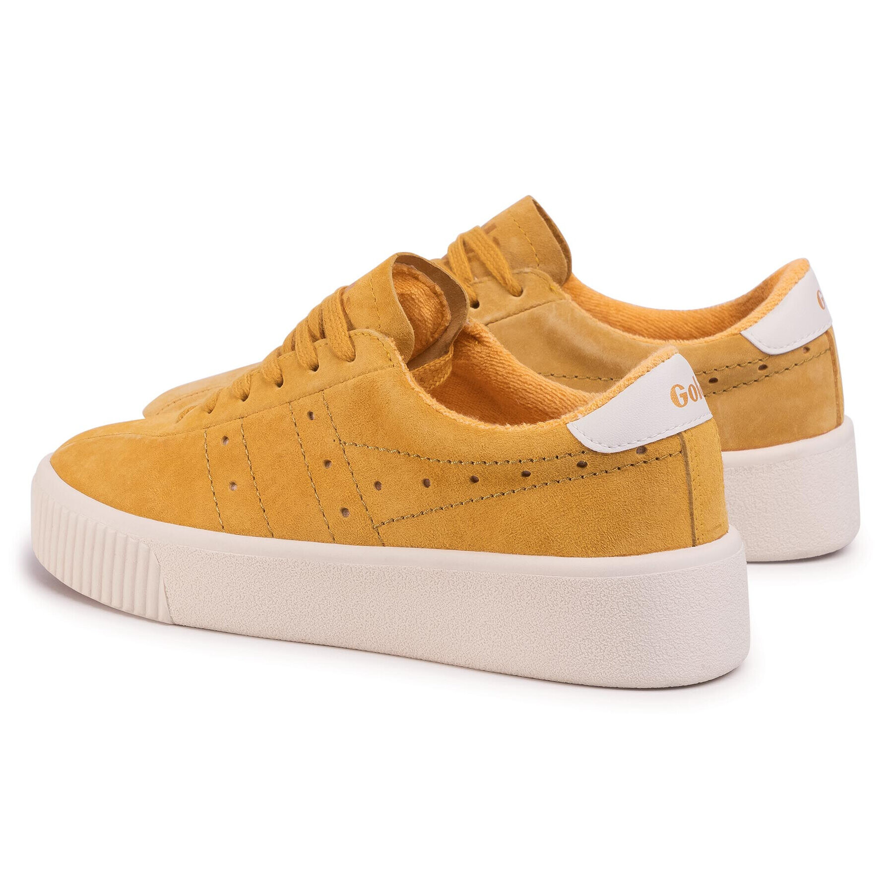 Gola Сникърси Super Court Suede CLB016 Жълт - Pepit.bg