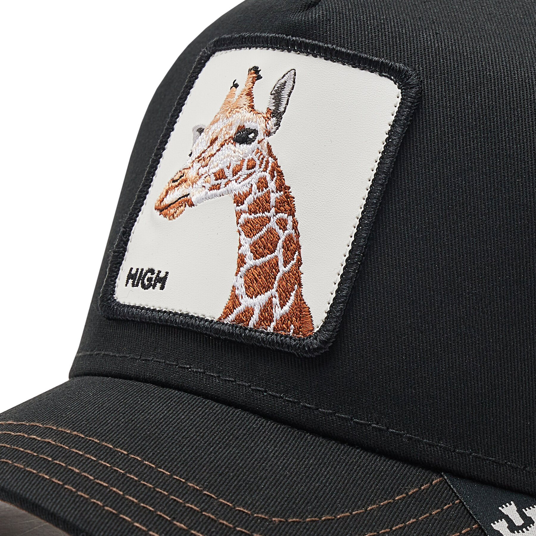 Goorin Bros Шапка с козирка The Giraffe 101-0659 Черен - Pepit.bg