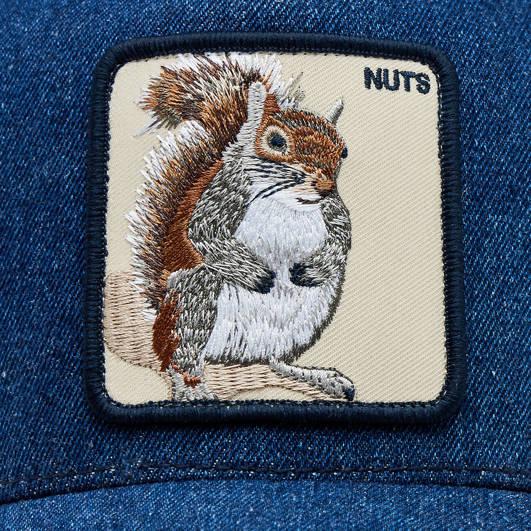 Goorin Bros Шапка с козирка The Nuts Squirrel 101-0455 Тъмносин - Pepit.bg