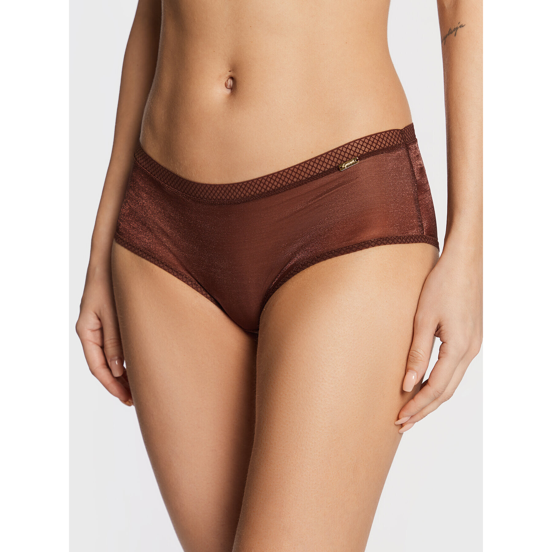 Gossard Боксерки Glossies 6274 Кафяв - Pepit.bg