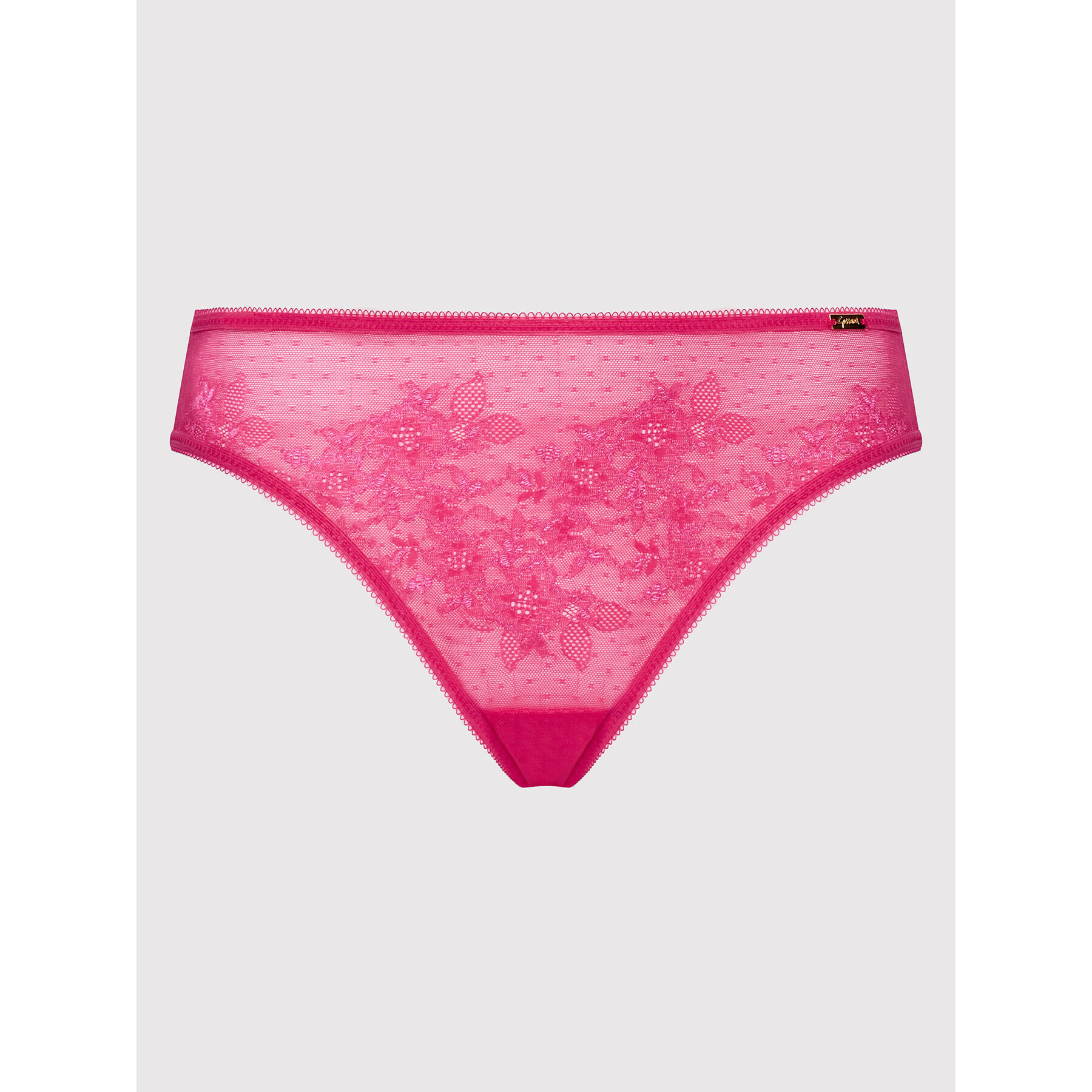 Gossard Класически дамски бикини Glossies Lace 13003 Розов - Pepit.bg