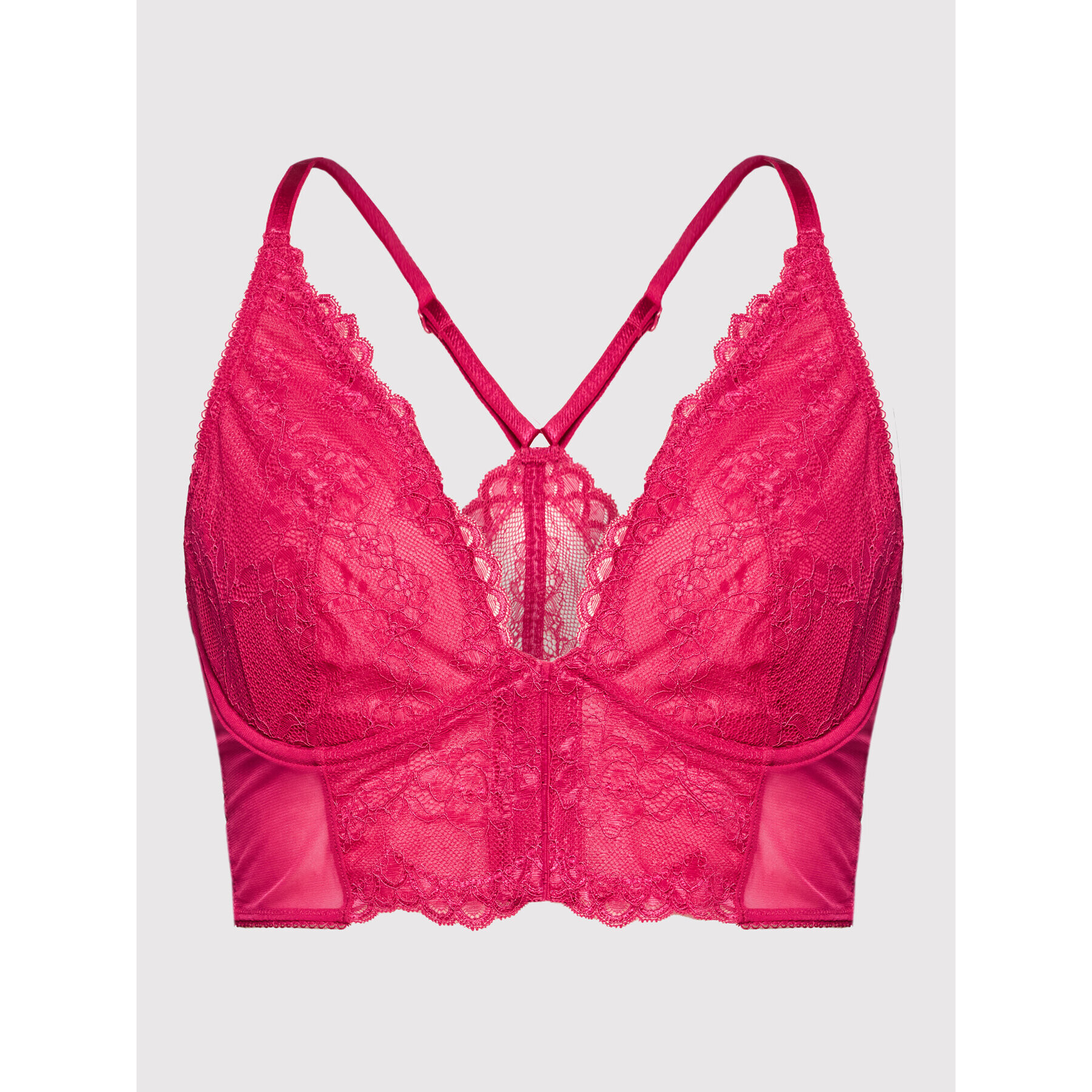 Gossard Сутиен бралет Superboost Deep V 7718 Розов - Pepit.bg