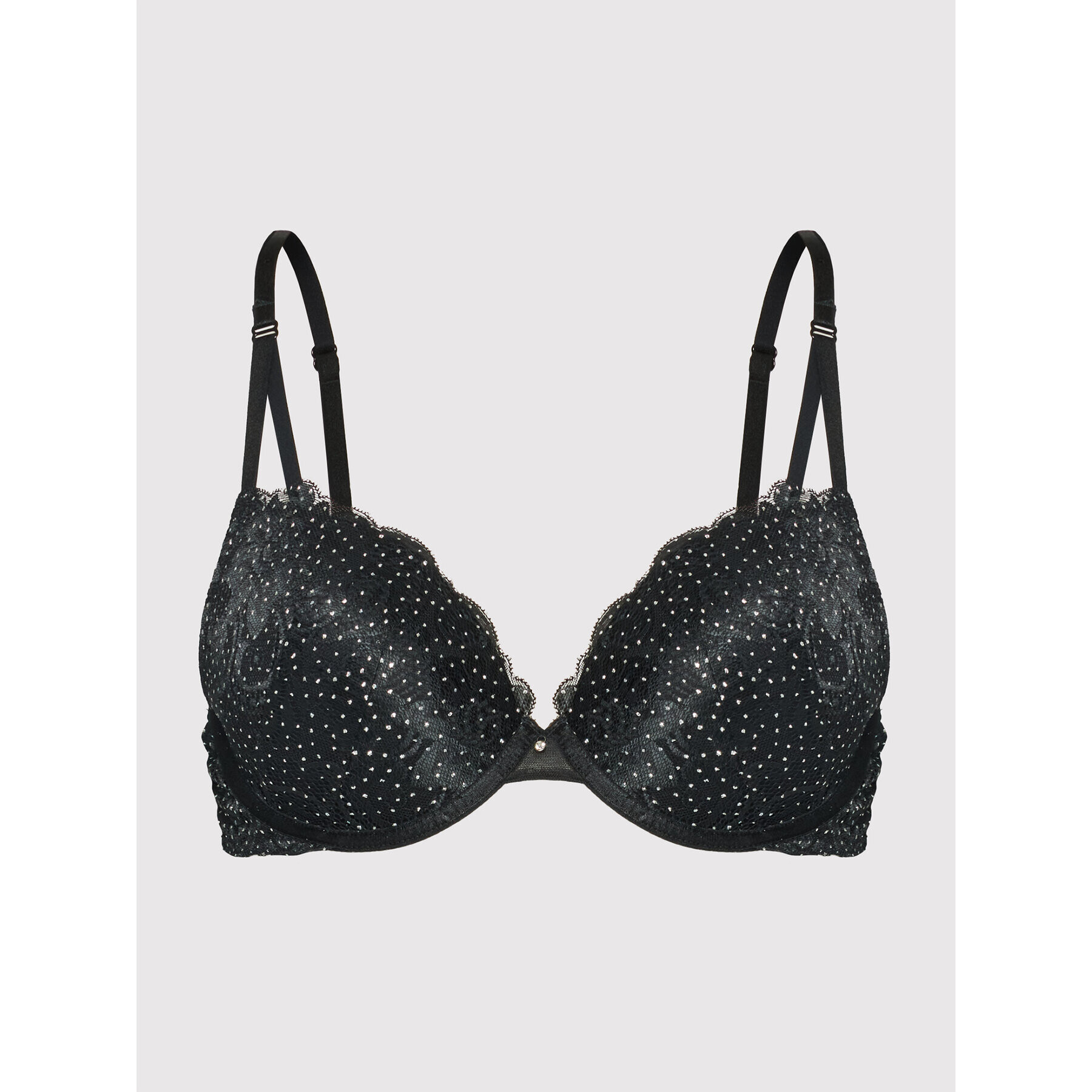 Gossard Сутиен с банели Glitter 17701 Черен - Pepit.bg