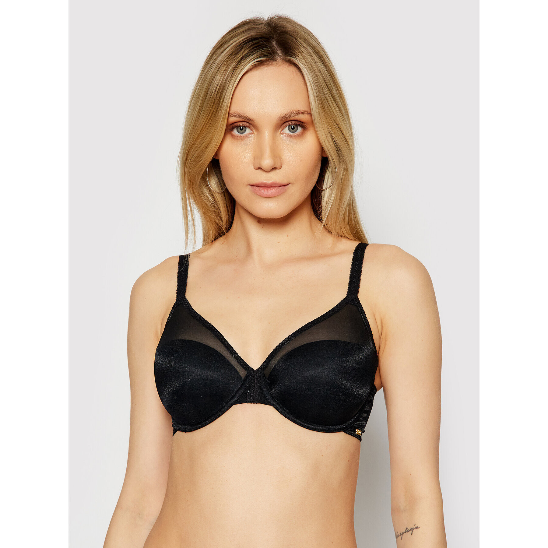 Gossard Сутиен с банели Glossies 6270 Черен - Pepit.bg