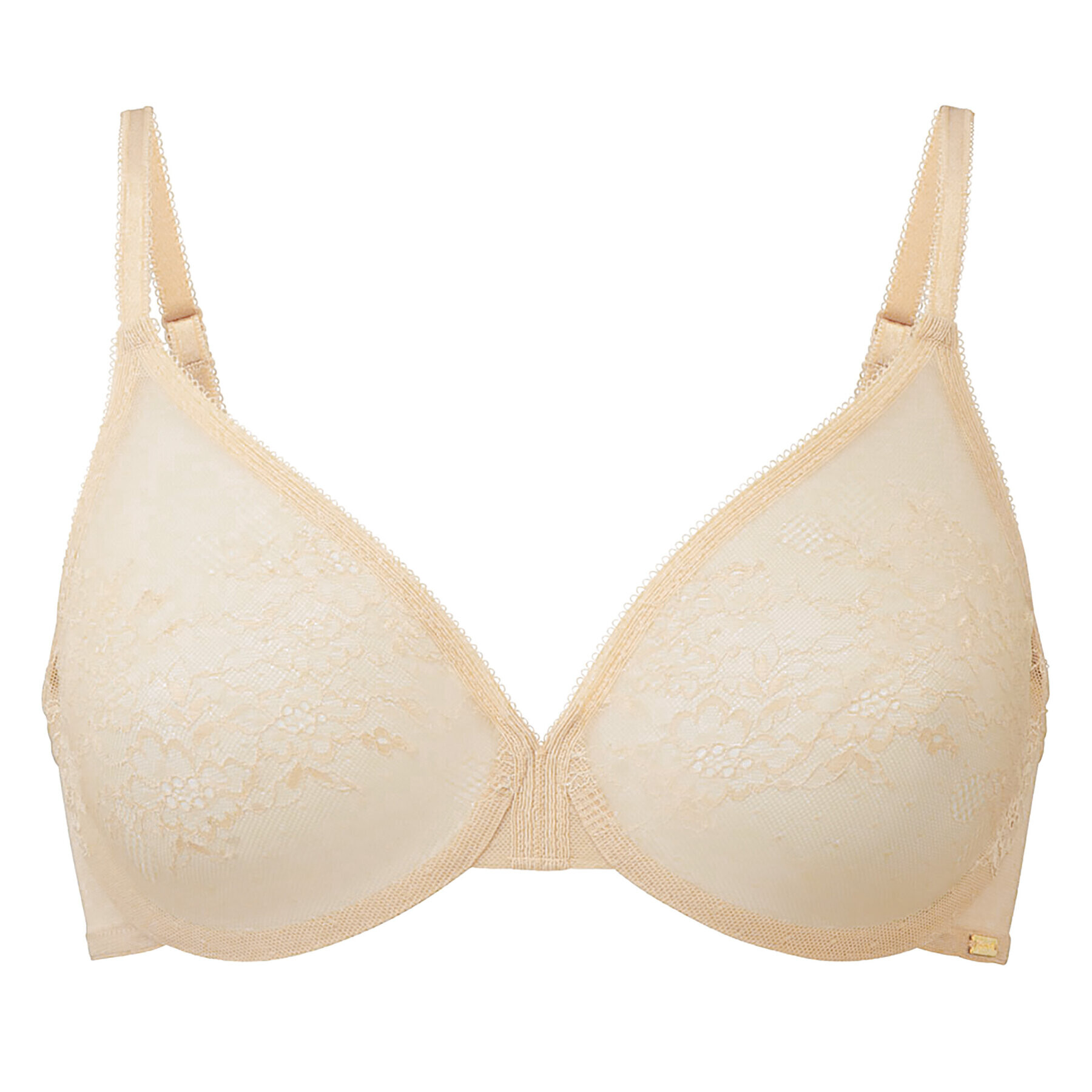 Gossard Сутиен с банели Lace Sheer 13001 Бежов - Pepit.bg