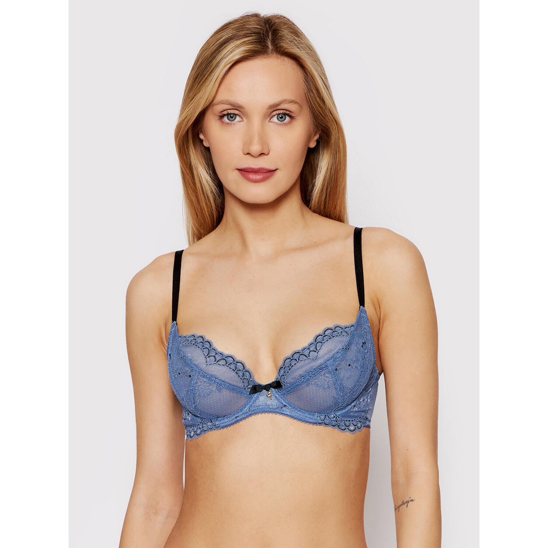 Gossard Сутиен с банели Superboost 7725 Син - Pepit.bg