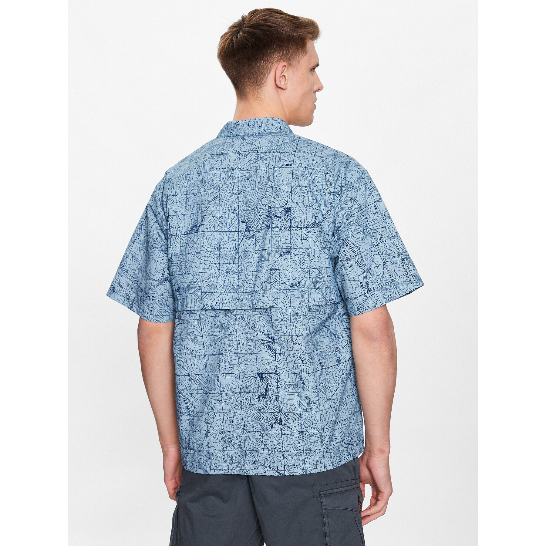 Gramicci Риза G3SM-J016 Син Casual Fit - Pepit.bg