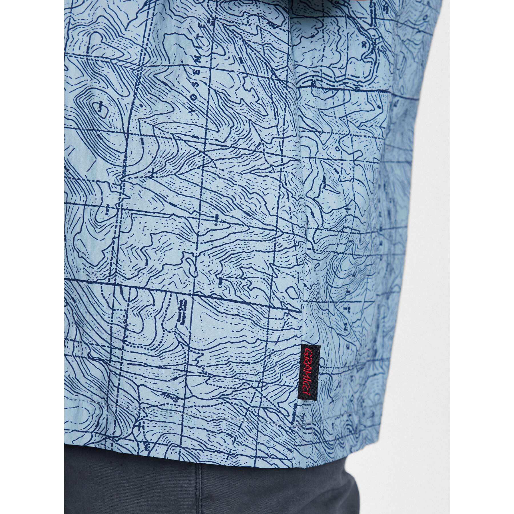 Gramicci Риза G3SM-J016 Син Casual Fit - Pepit.bg