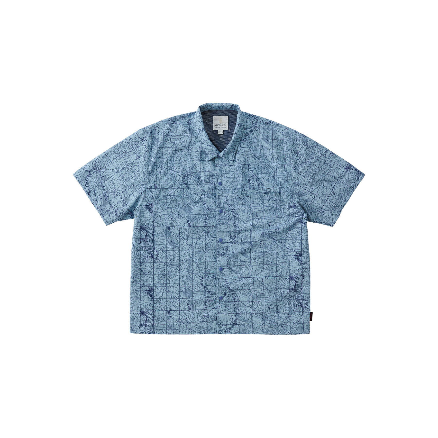 Gramicci Риза G3SM-J016 Син Casual Fit - Pepit.bg