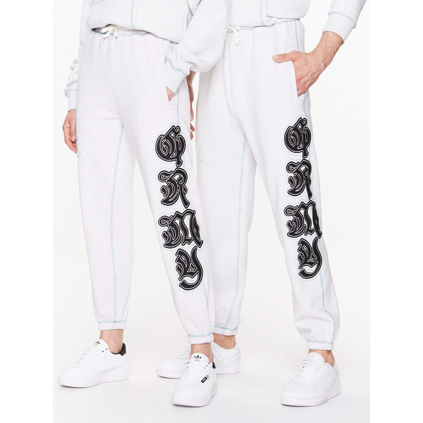 Grimey Долнище анцуг GRTS242 Сив Regular Fit - Pepit.bg
