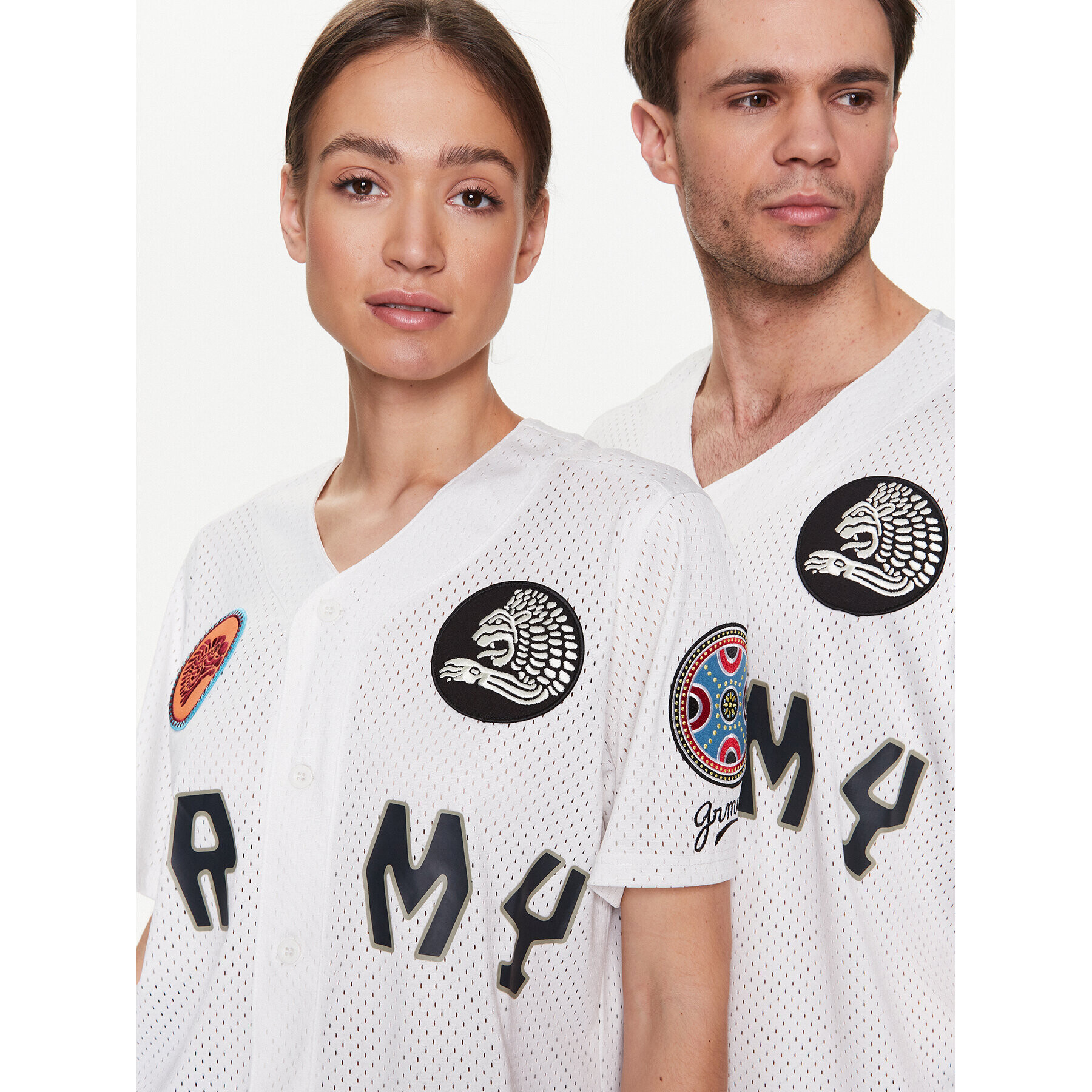 Grimey Риза GBSH119 Бял Regular Fit - Pepit.bg