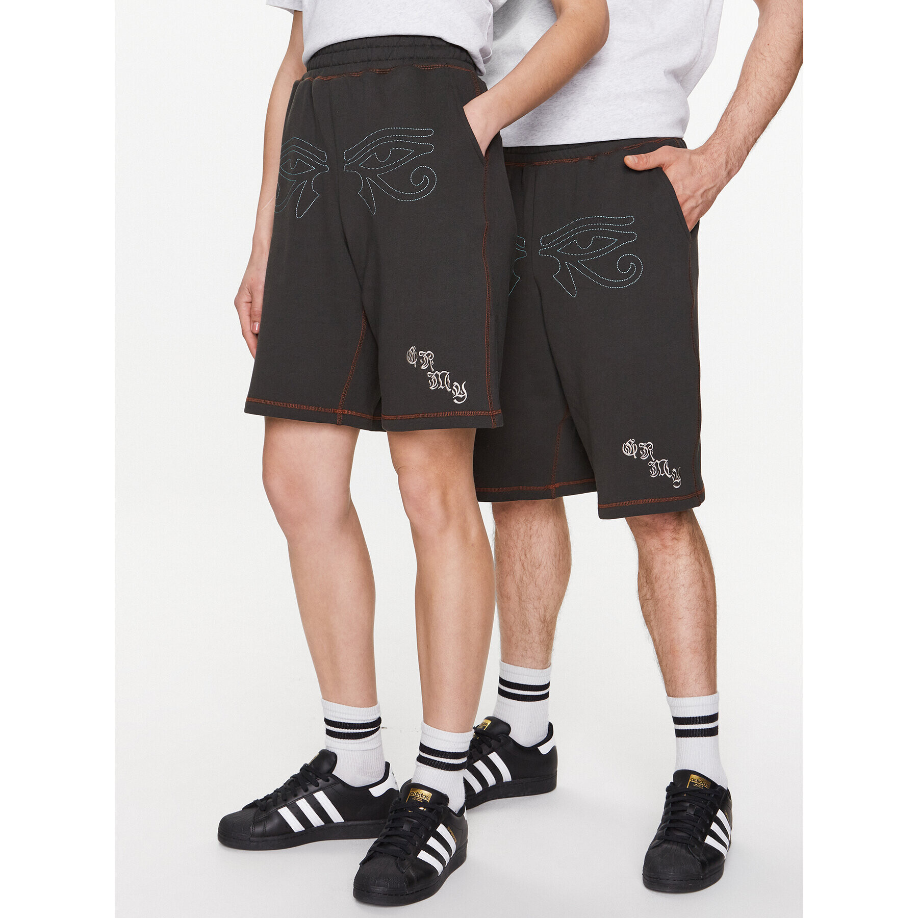 Grimey Спортни шорти GBSS165 Черен Regular Fit - Pepit.bg