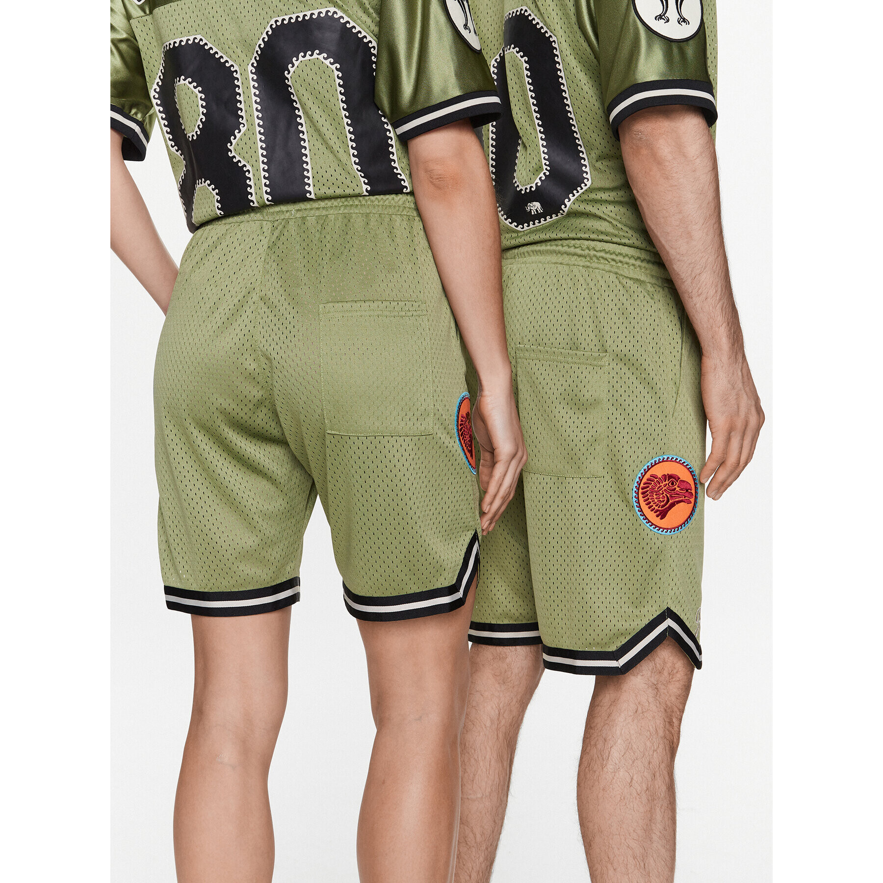 Grimey Спортни шорти GRBS168 Зелен Regular Fit - Pepit.bg