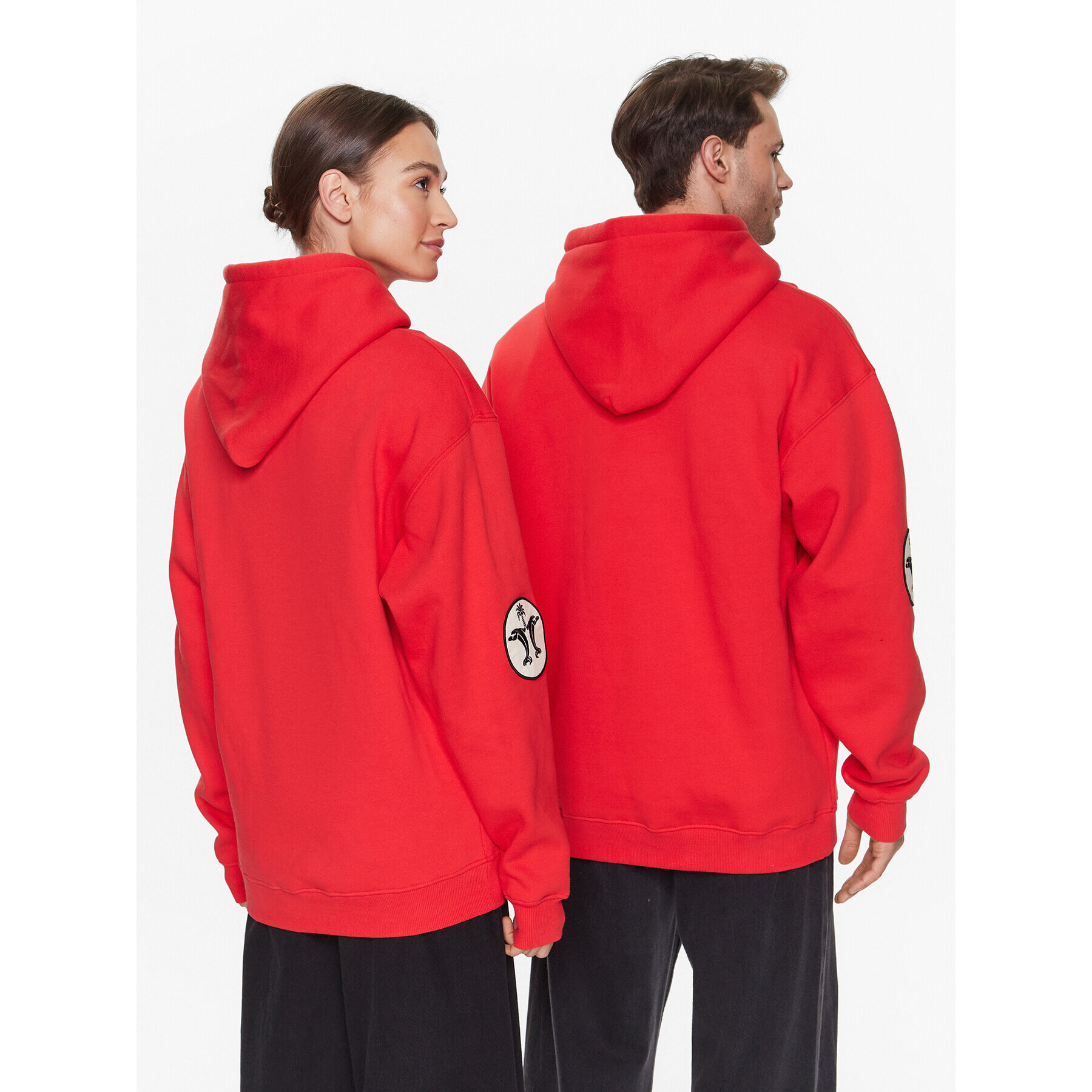 Grimey Суитшърт GCH564 Червен Regular Fit - Pepit.bg