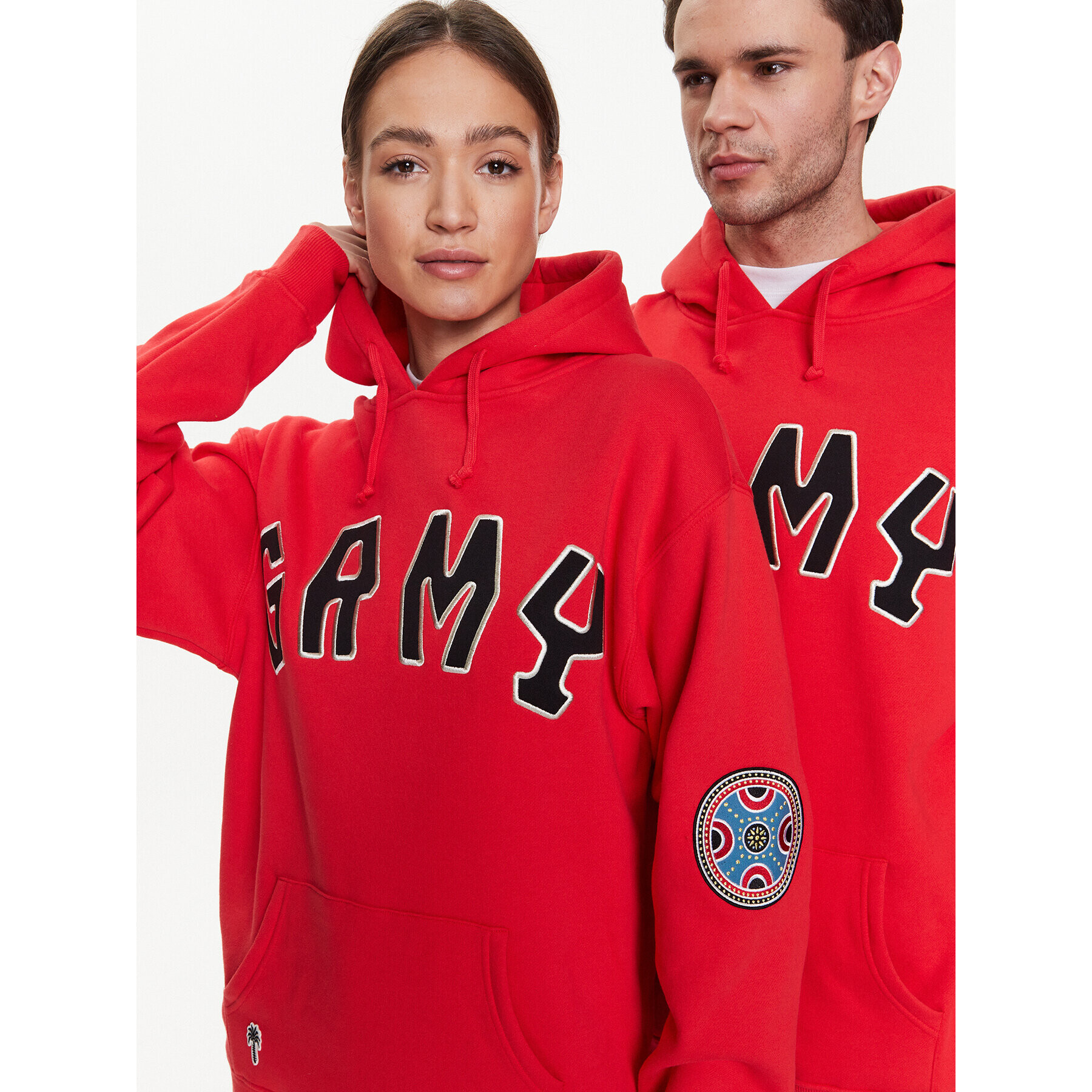 Grimey Суитшърт GCH564 Червен Regular Fit - Pepit.bg