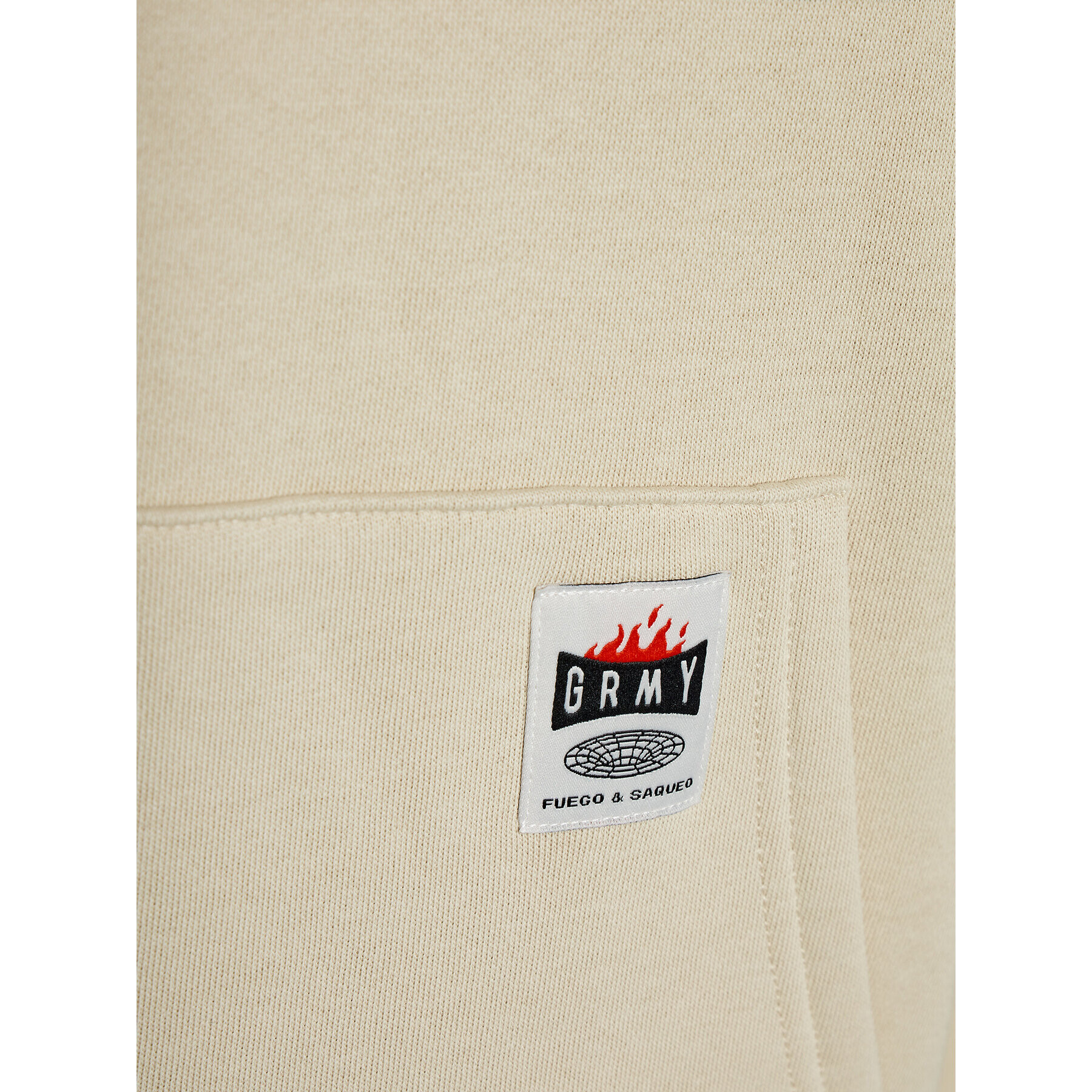 Grimey Суитшърт GCH583 Бежов Urban Fit - Pepit.bg