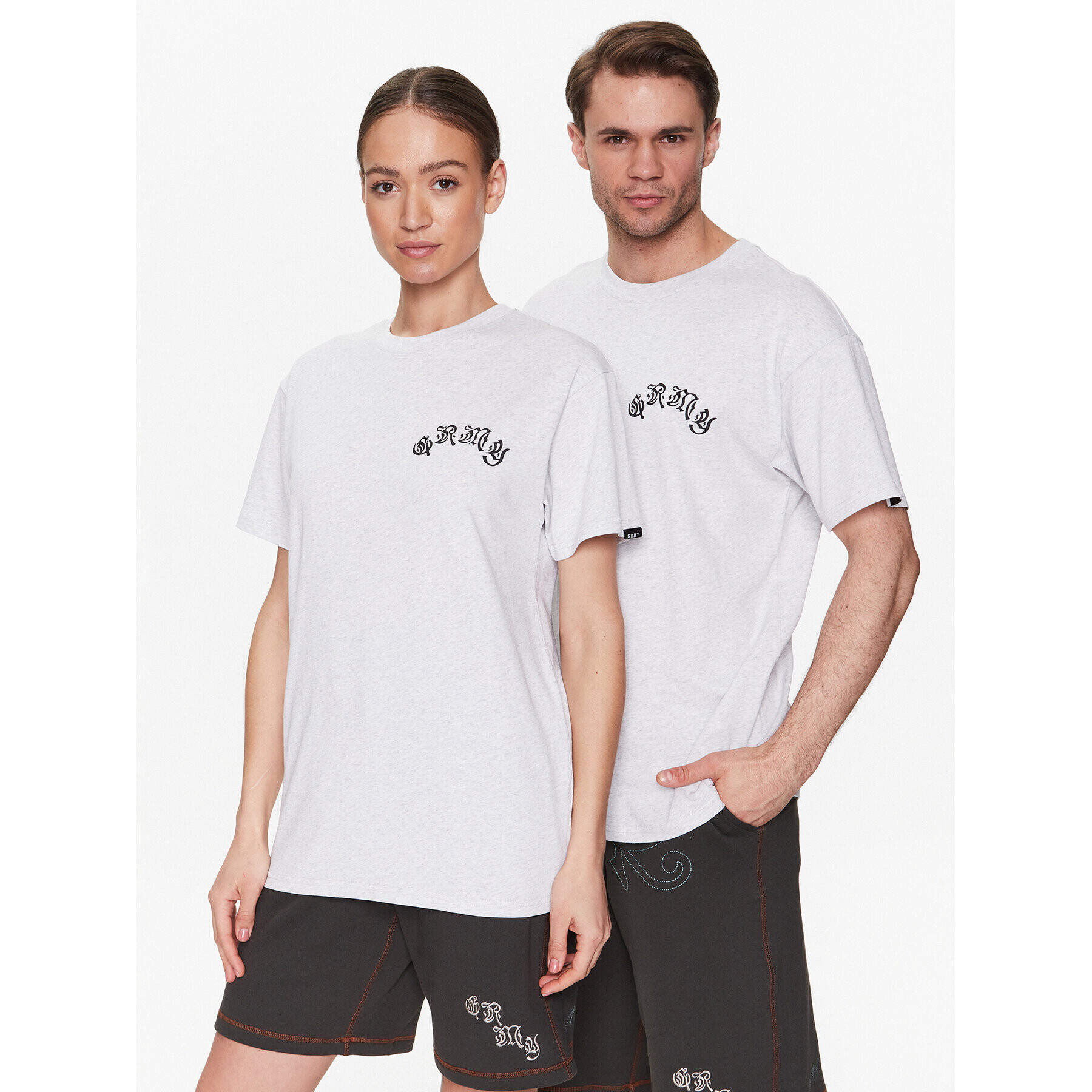 Grimey Тишърт GA661 Сив Regular Fit - Pepit.bg