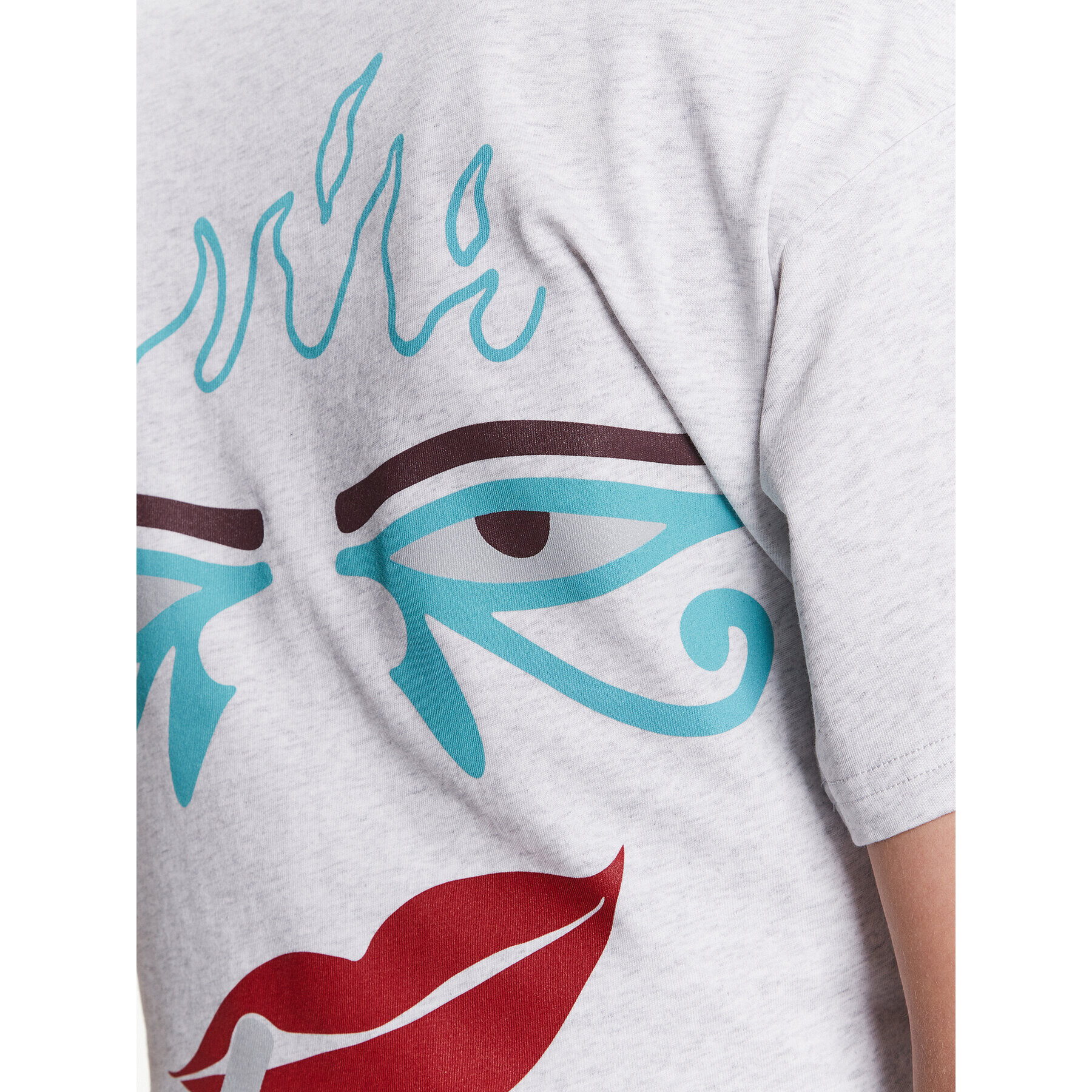 Grimey Тишърт GA661 Сив Regular Fit - Pepit.bg