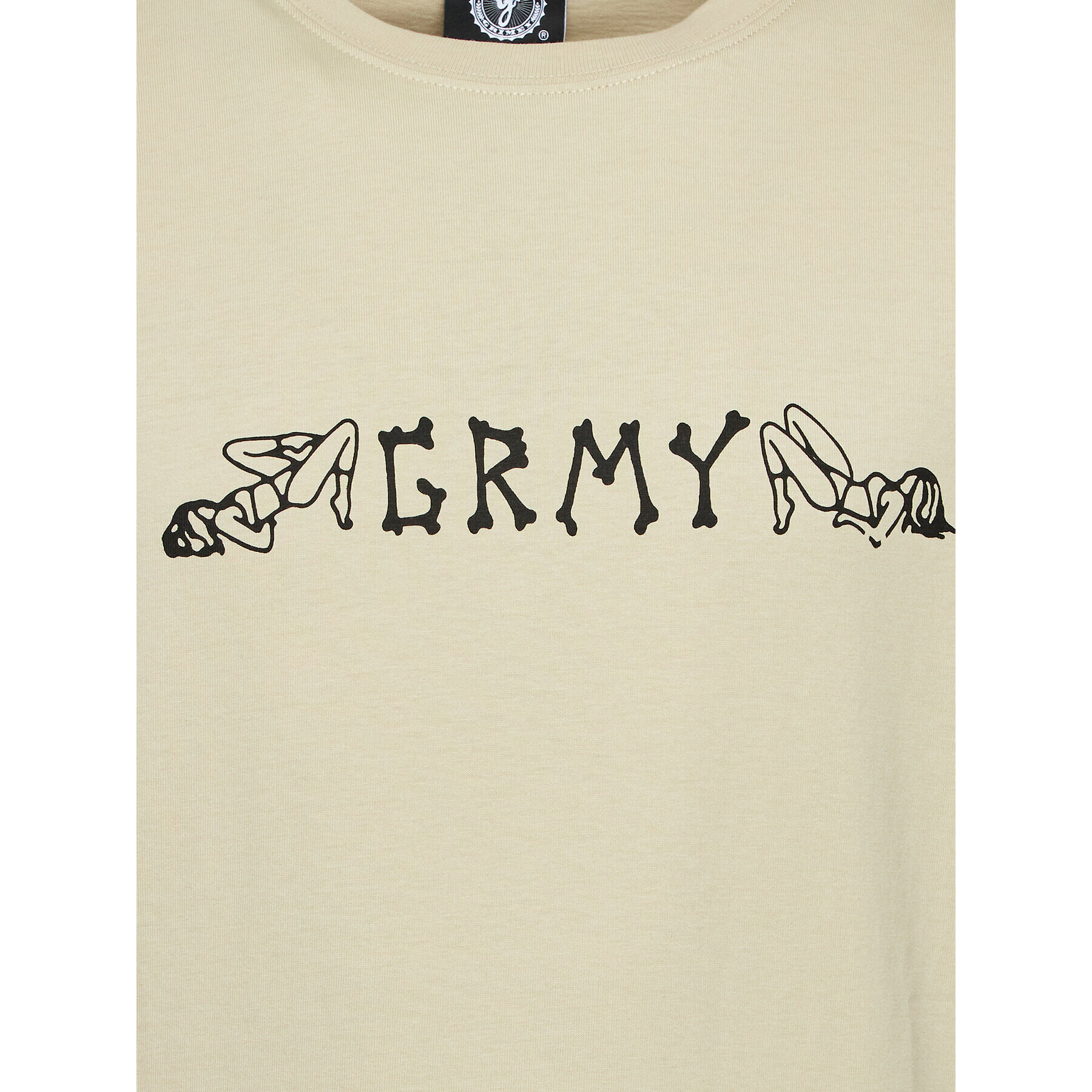 Grimey Тишърт GA689 Бежов Urban Fit - Pepit.bg