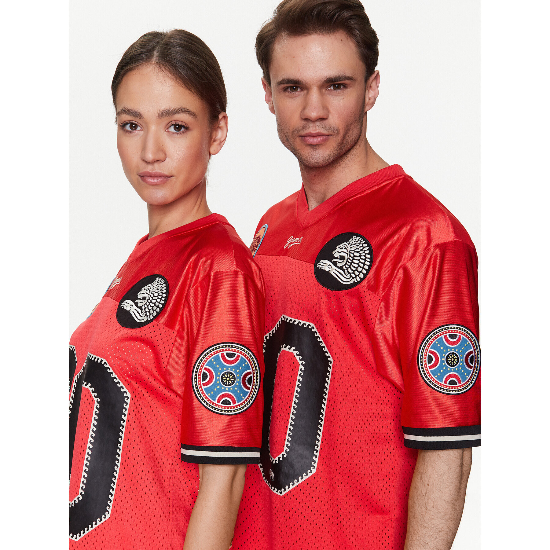 Grimey Тишърт GFJ109 Червен Regular Fit - Pepit.bg