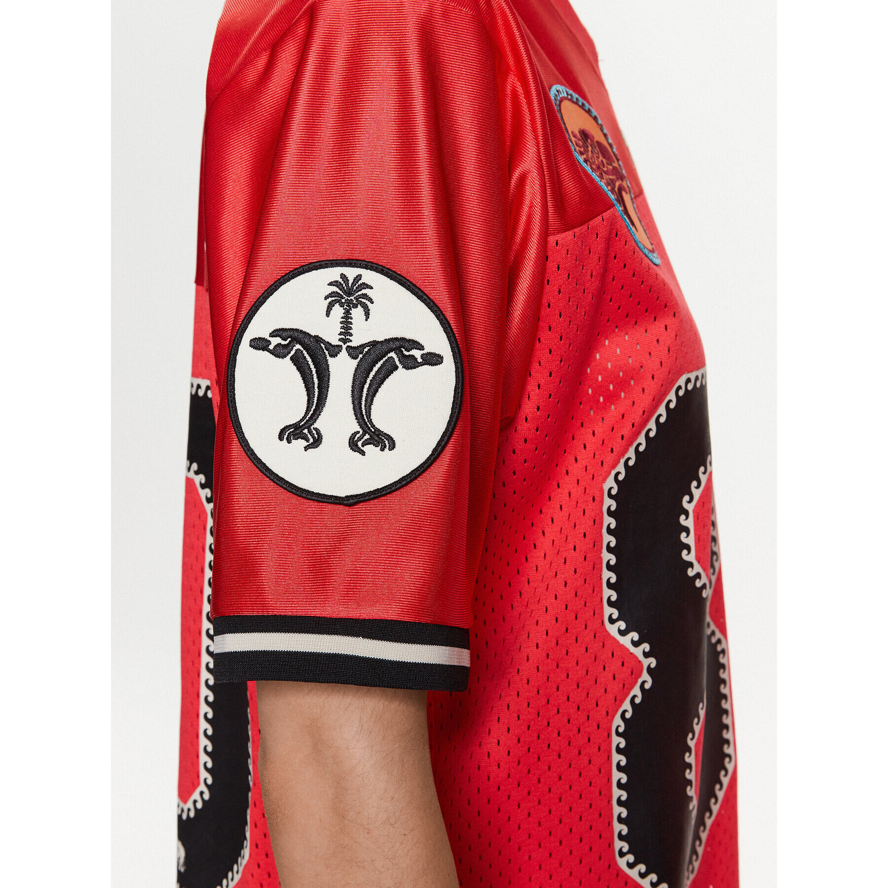 Grimey Тишърт GFJ109 Червен Regular Fit - Pepit.bg