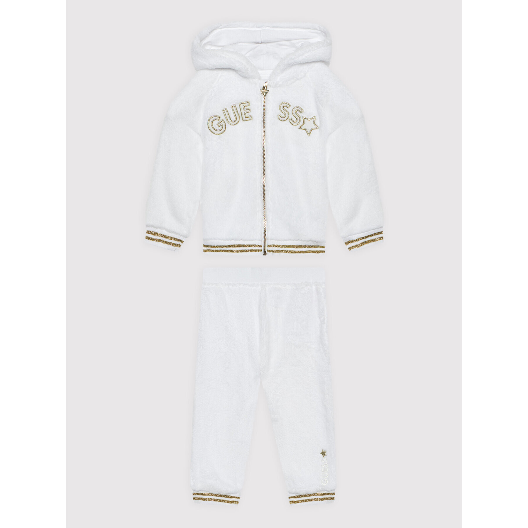 Guess Анцуг A1BG09 WE7S0 Бял Regular Fit - Pepit.bg