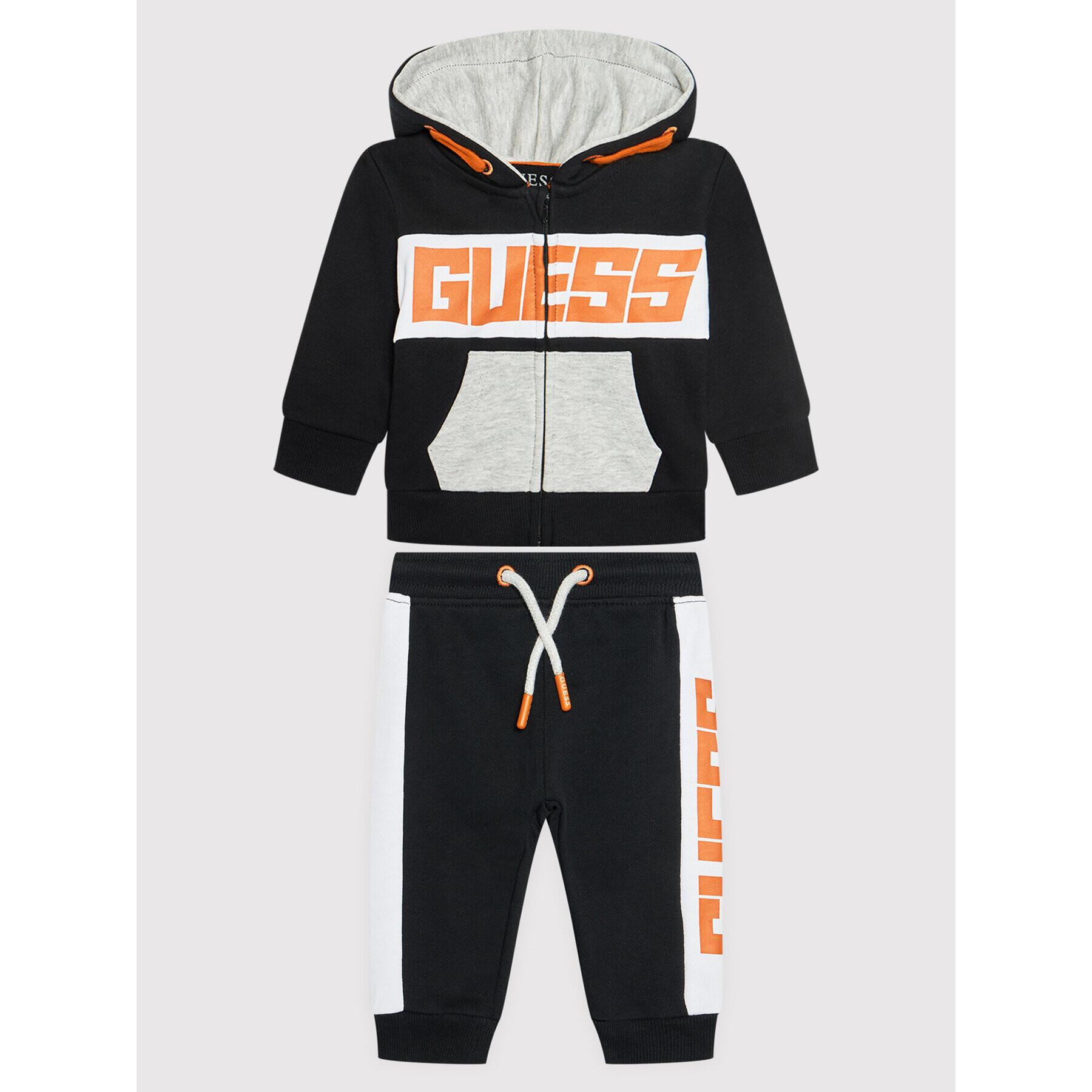 Guess Анцуг I1BG00 KAD70 Черен Regular Fit - Pepit.bg