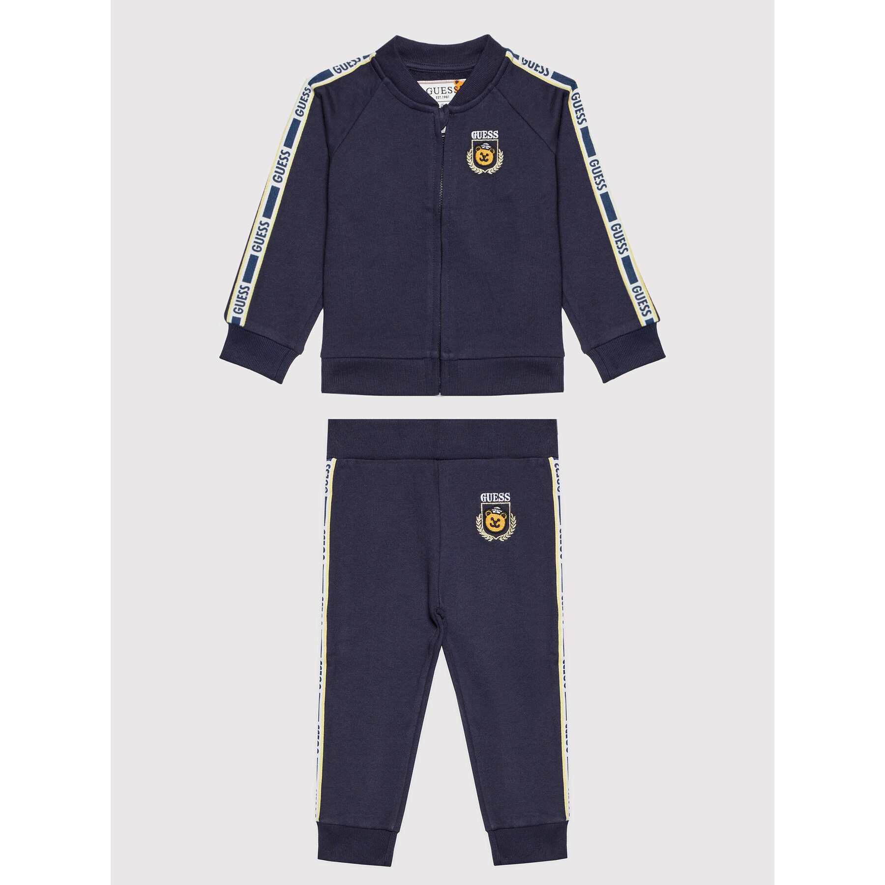 Guess Анцуг N2RG02 KA6R0 Тъмносин Regular Fit - Pepit.bg