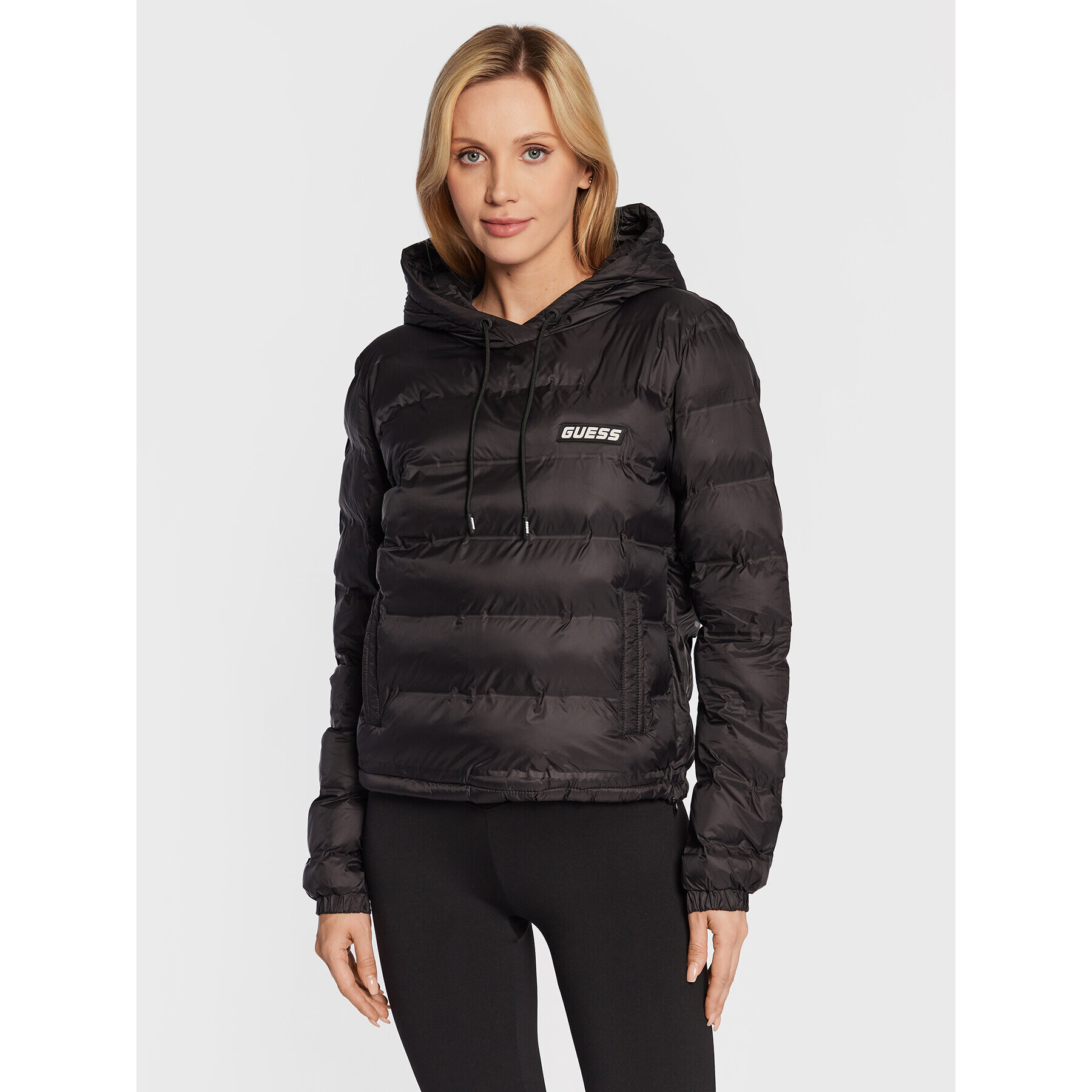 Guess Анорак Daisy V2BL03 WEXC0 Черен Regular Fit - Pepit.bg