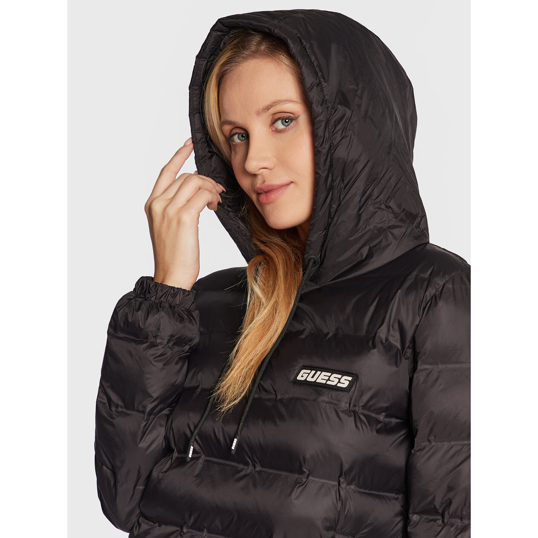 Guess Анорак Daisy V2BL03 WEXC0 Черен Regular Fit - Pepit.bg