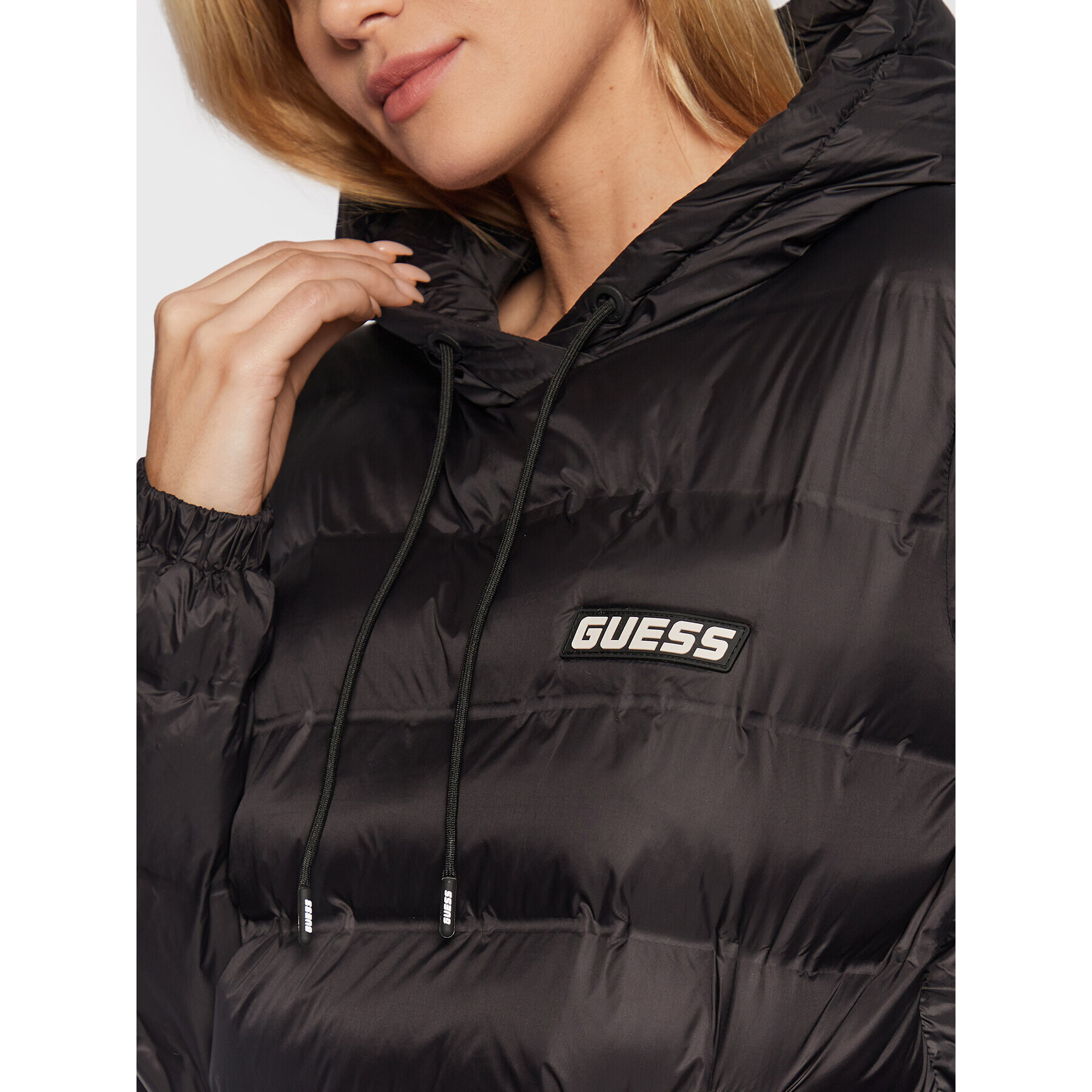 Guess Анорак Daisy V2BL03 WEXC0 Черен Regular Fit - Pepit.bg