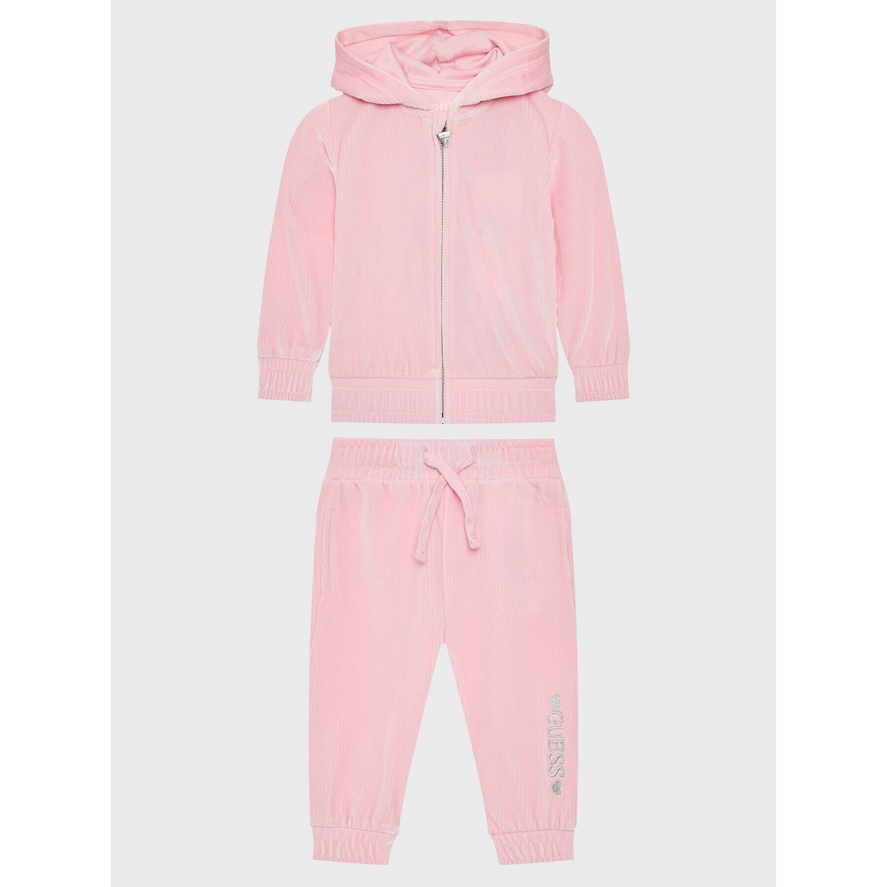 Guess Анцуг A2BG17 KBEB0 Розов Regular Fit - Pepit.bg