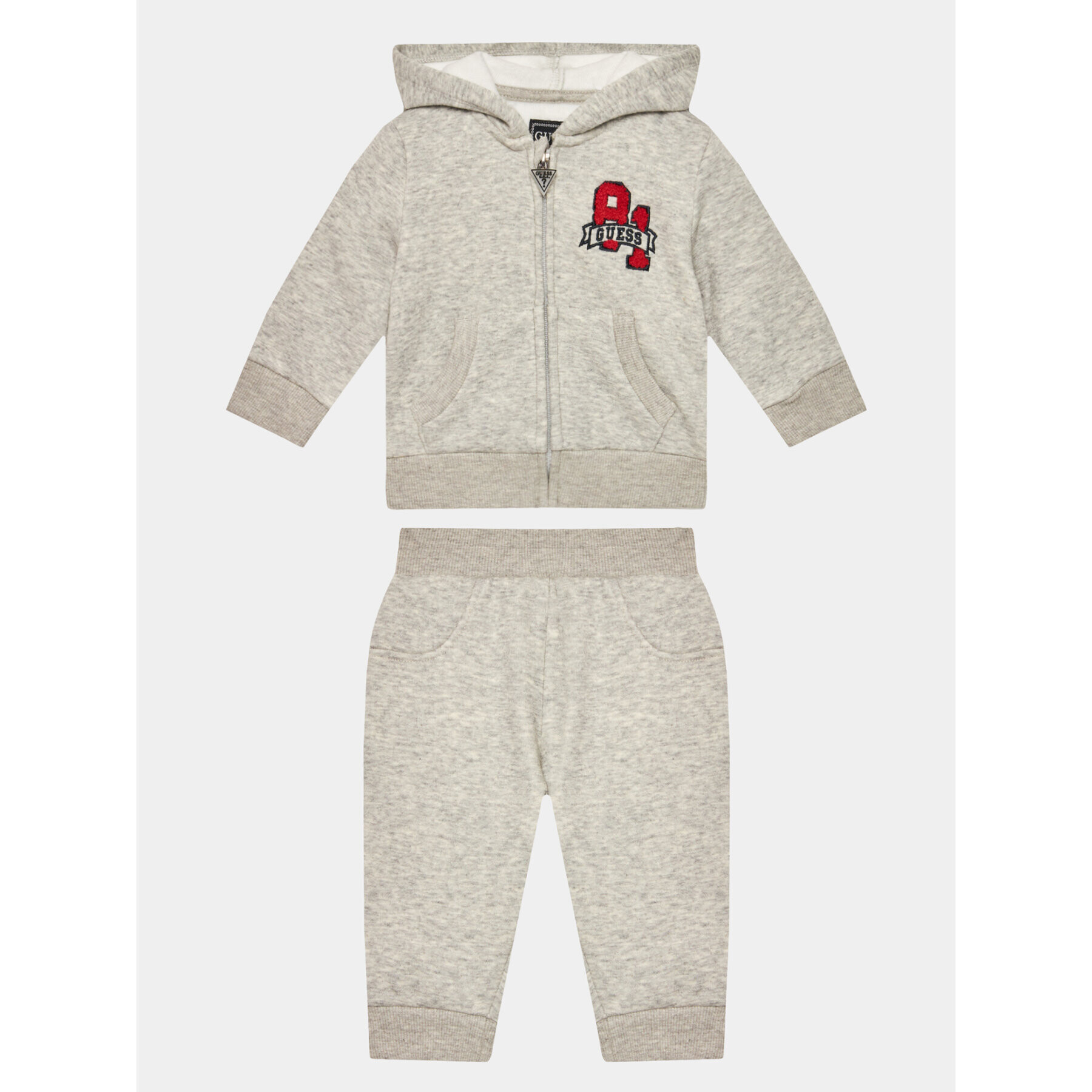 Guess Анцуг I3BG00 KA4Q0 Сив Regular Fit - Pepit.bg