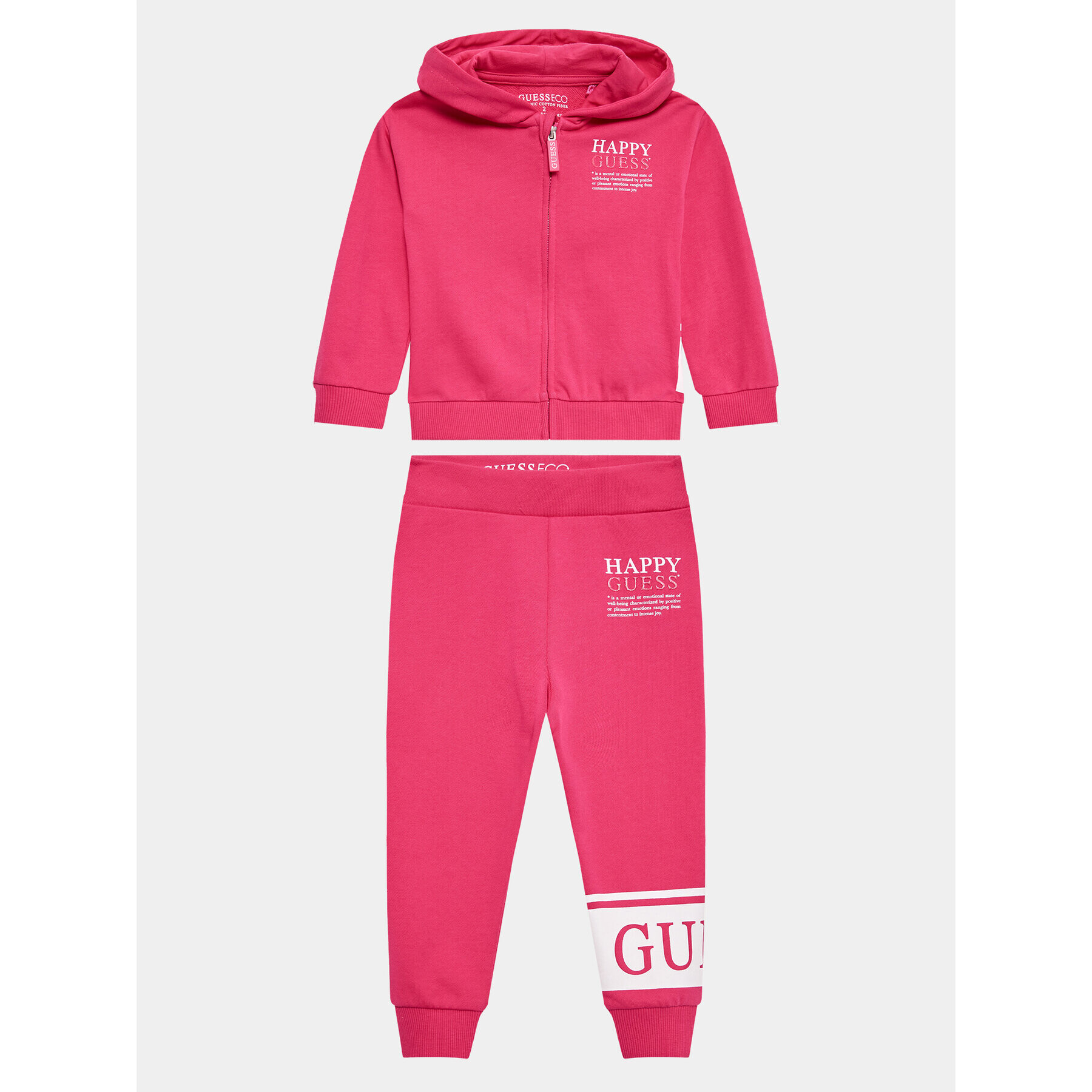 Guess Анцуг K3YG03 KA6R4 Розов Regular Fit - Pepit.bg
