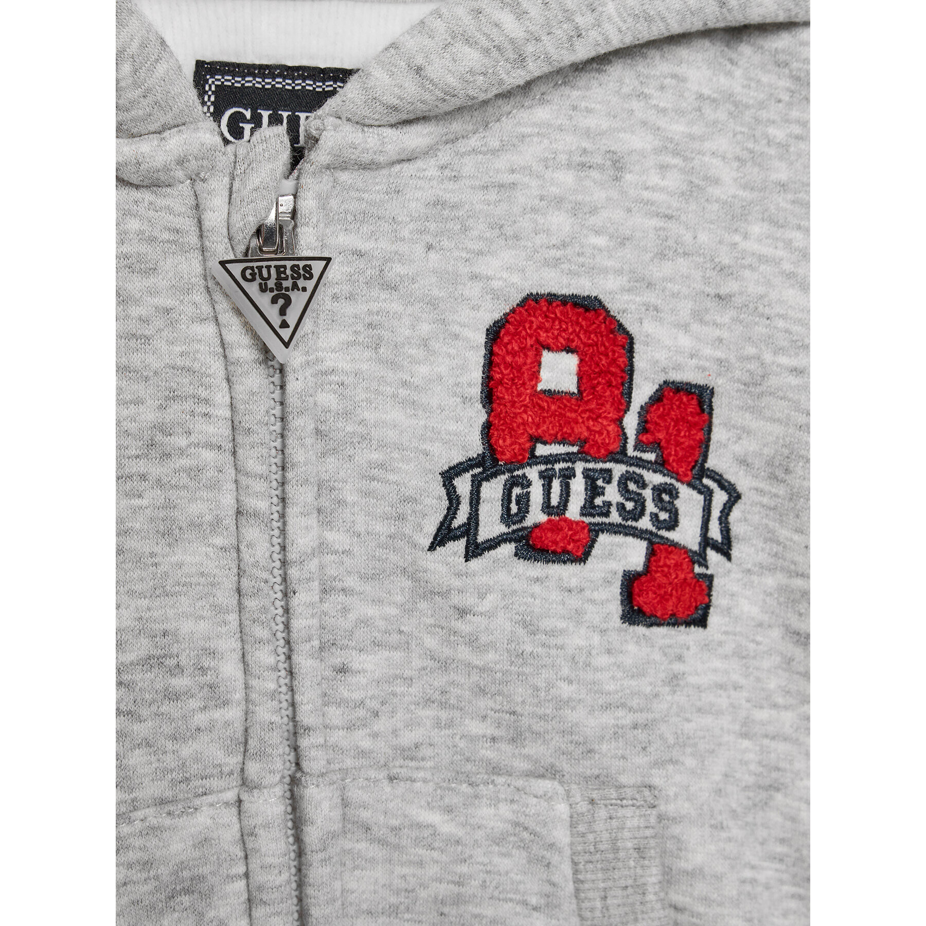 Guess Анцуг N3BG00 KA4Q0 Сив Regular Fit - Pepit.bg