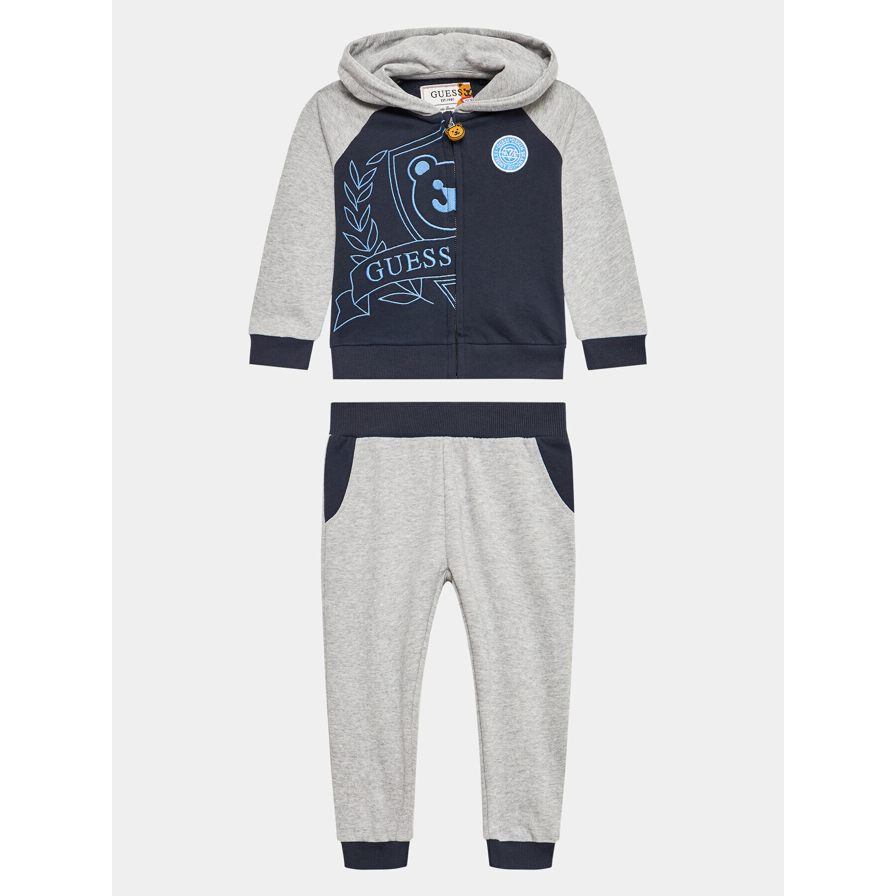 Guess Анцуг N3YG17 K8643 Тъмносин Regular Fit - Pepit.bg