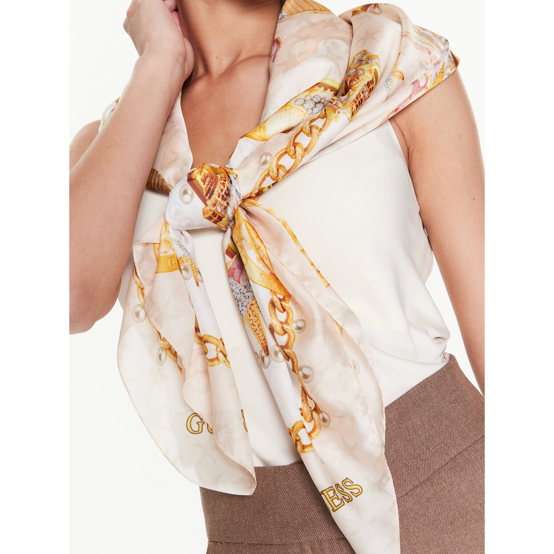 Guess Бандана AW9351 POL03 Цветен - Pepit.bg