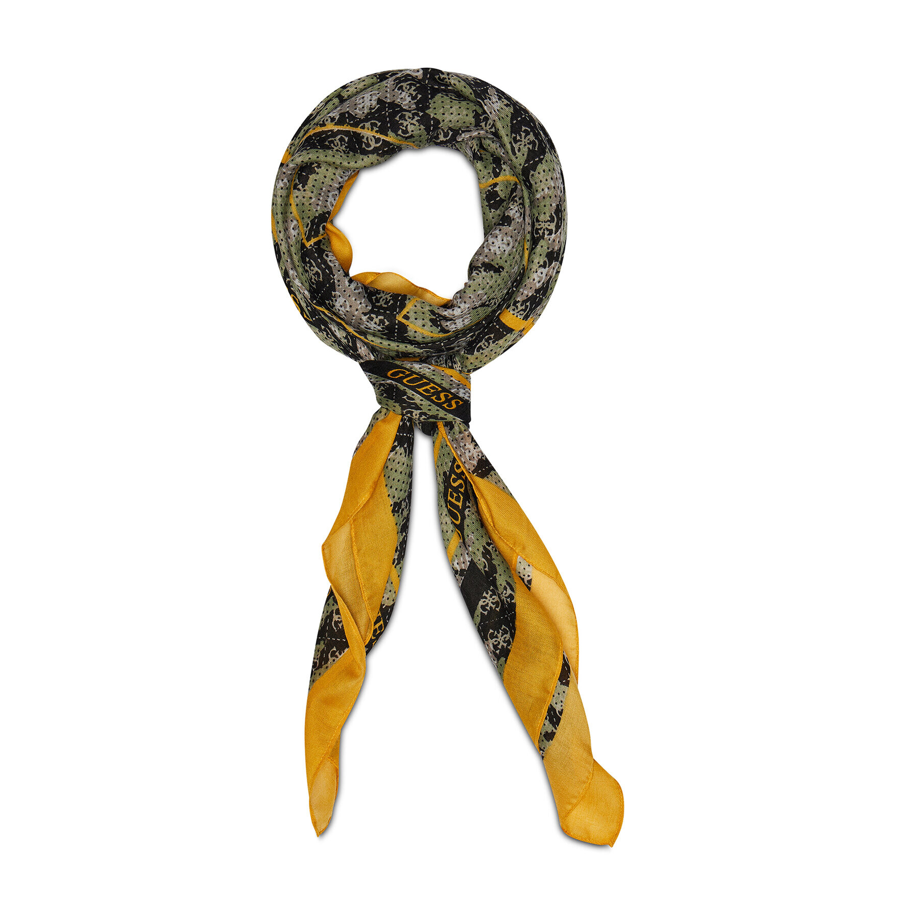 Guess Бандана Not Coordinated Scarves AM8802 POL03 Зелен - Pepit.bg