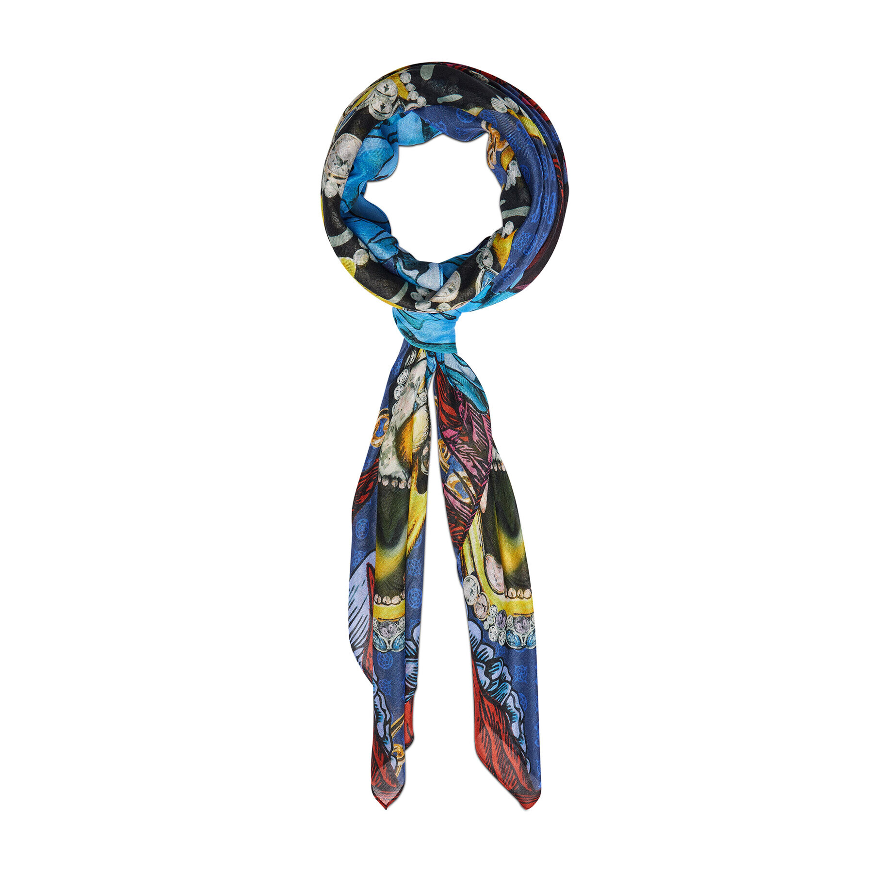 Guess Бандана Not Coordinated Scarves AW8674 MOD03 Син - Pepit.bg