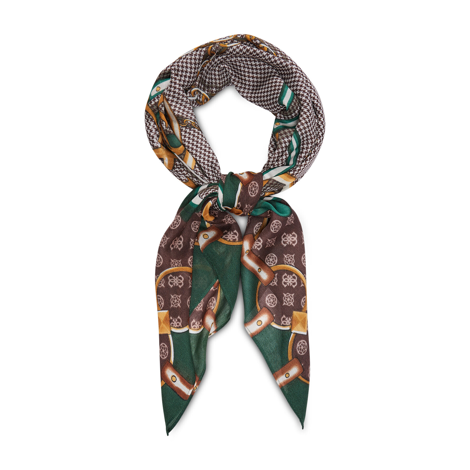 Guess Бандана Not Coordinated Scarves AW8676 MOD03 Кафяв - Pepit.bg