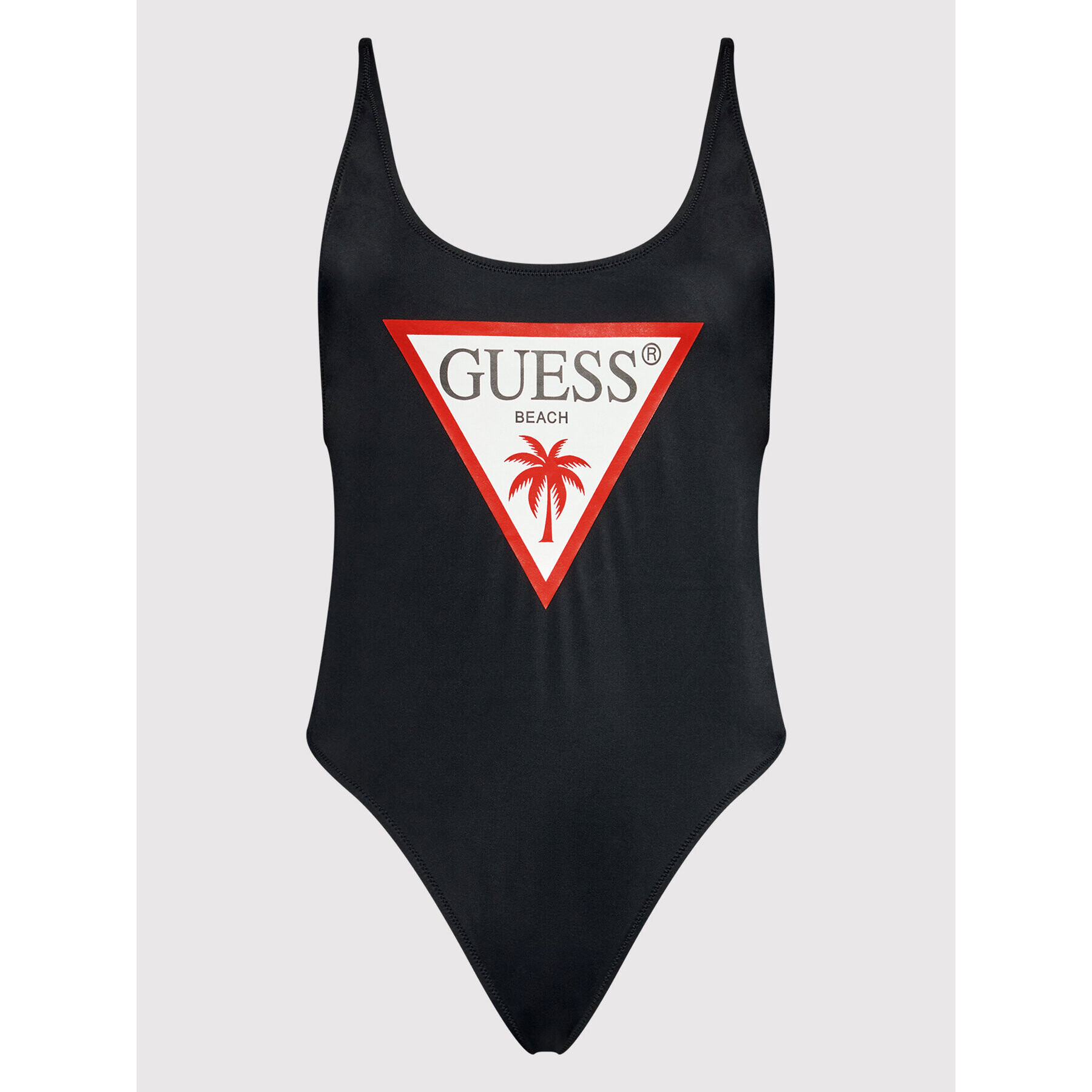 Guess Бански костюм E02J33 LY00K Черен - Pepit.bg