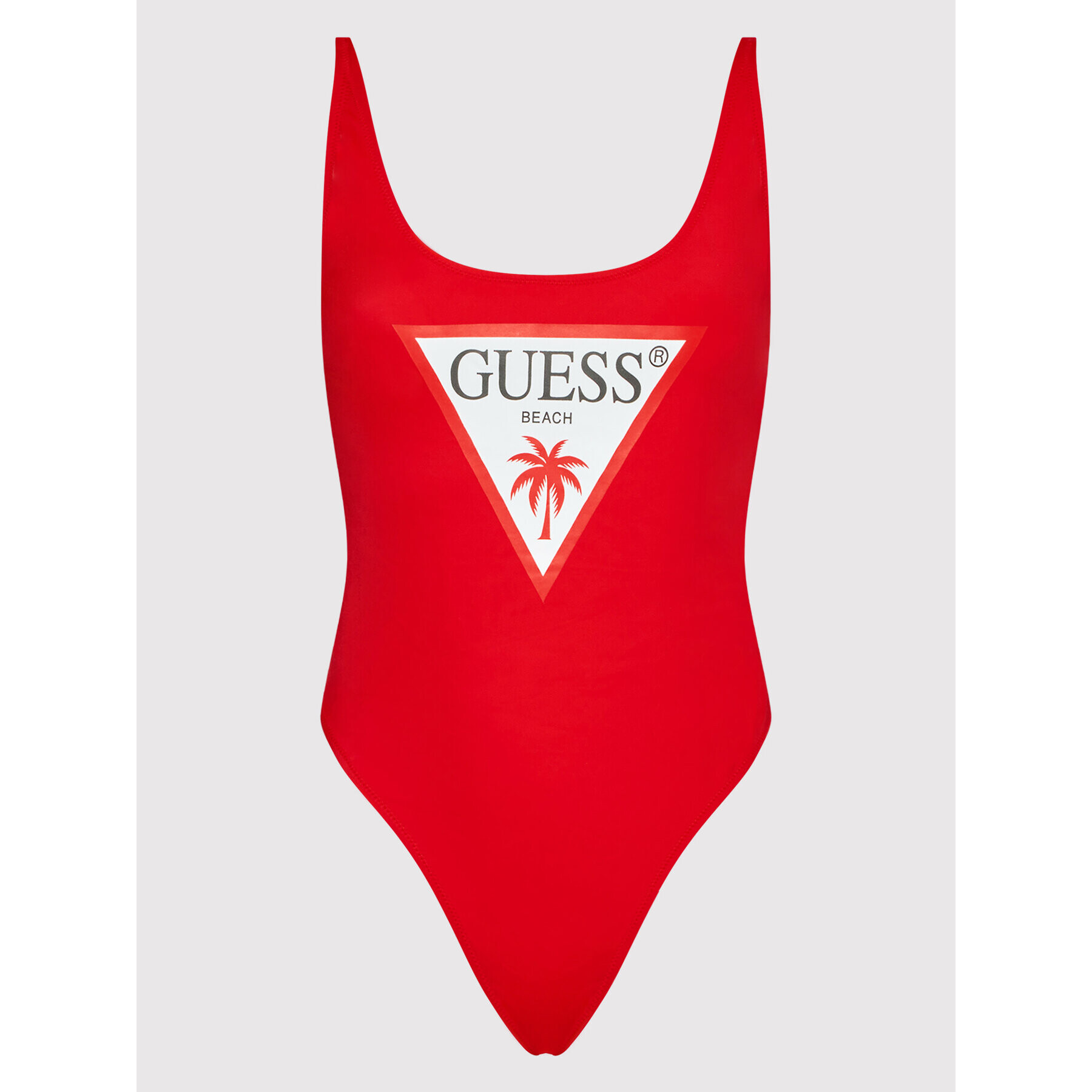 Guess Бански костюм E02J33 LY00K Червен - Pepit.bg