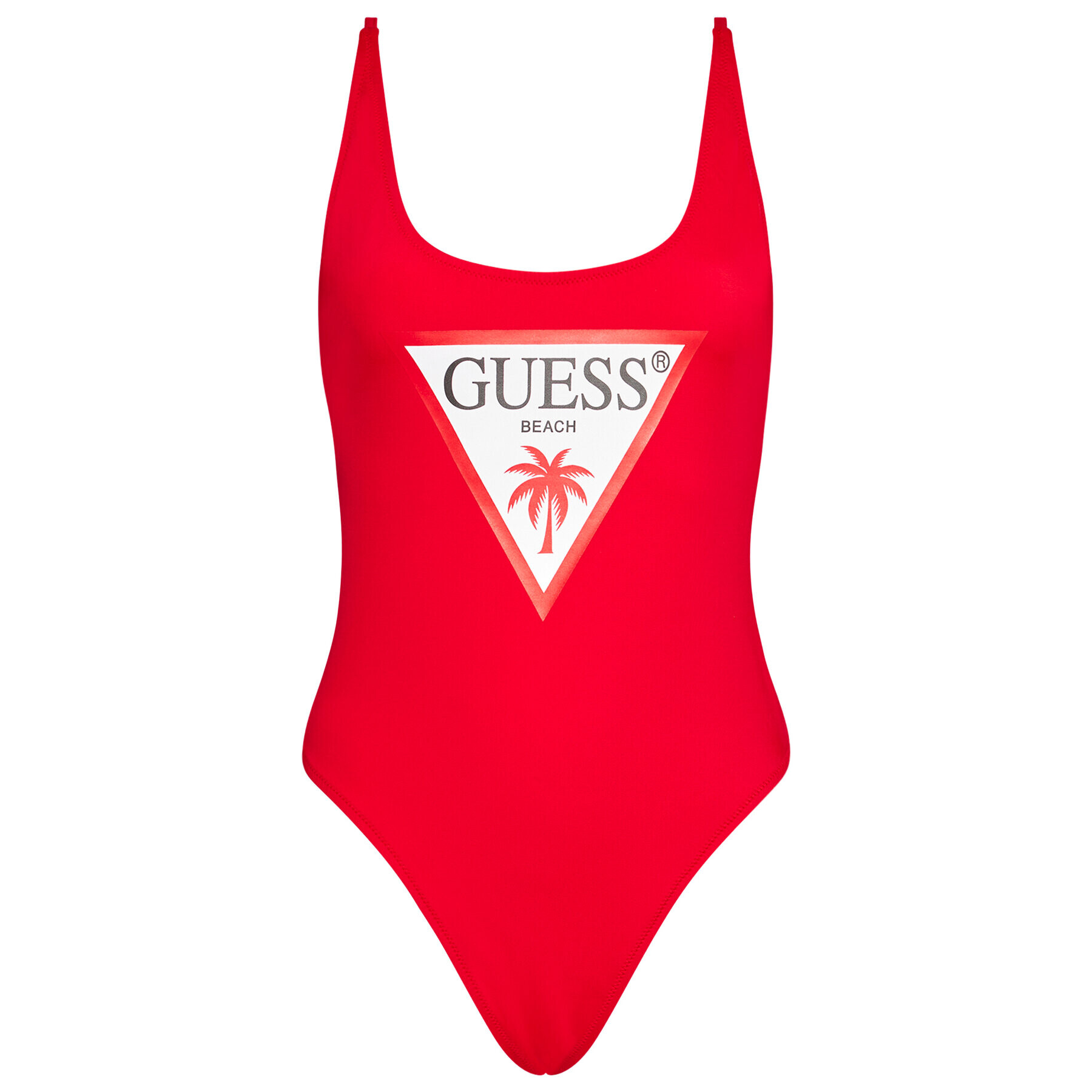 Guess Бански костюм E02J33 LY00K Червен - Pepit.bg